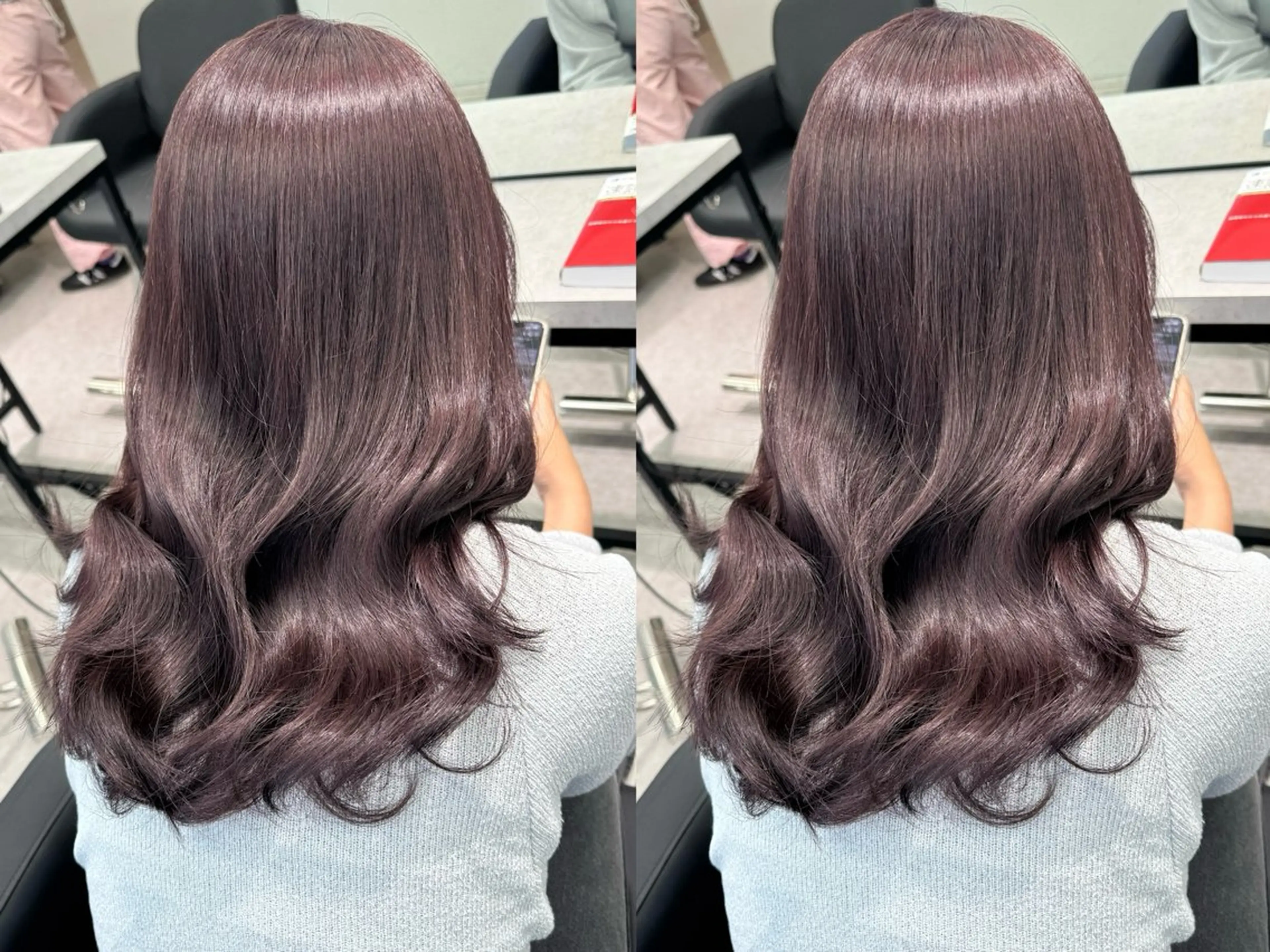 セミロング ヘアカラー PELE SAKAE /Sayakaのヘアスタイル