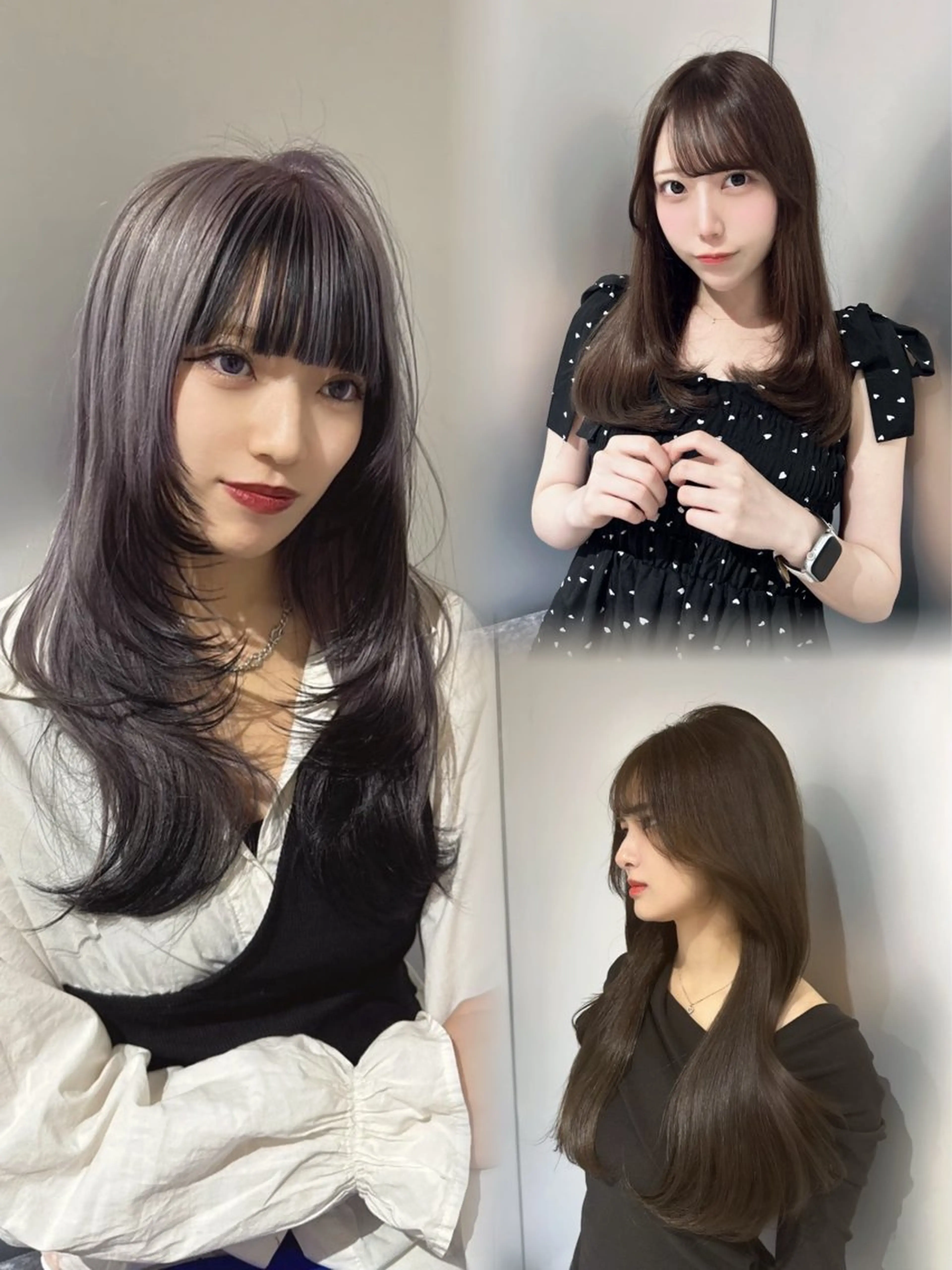 セミロング カラー カット ヘアカラー トリートメント レイヤーの神様 店長安藤光司🇰🇷のヘアスタイル