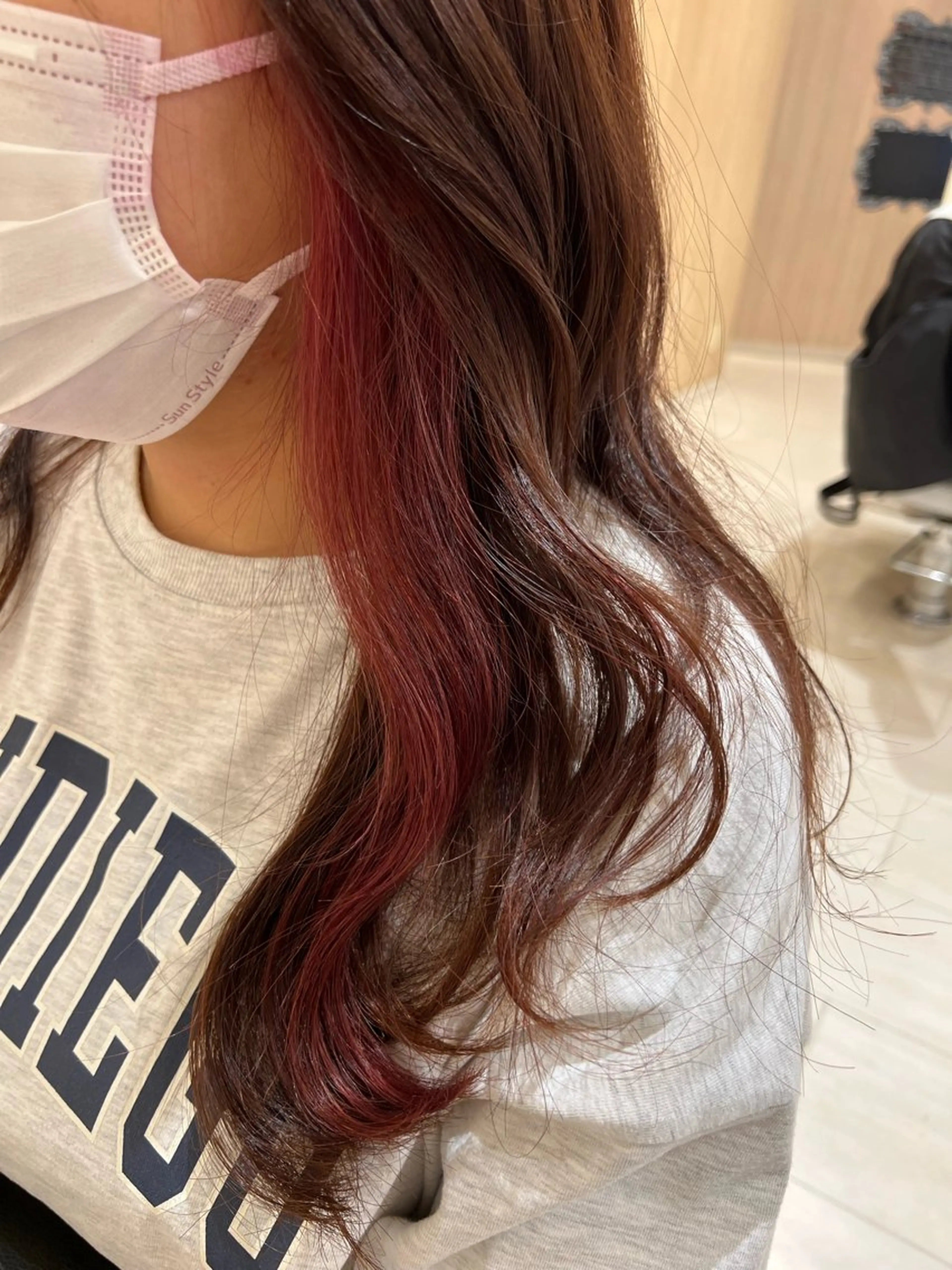 カラー ブリーチ 久永 菫のヘアスタイル