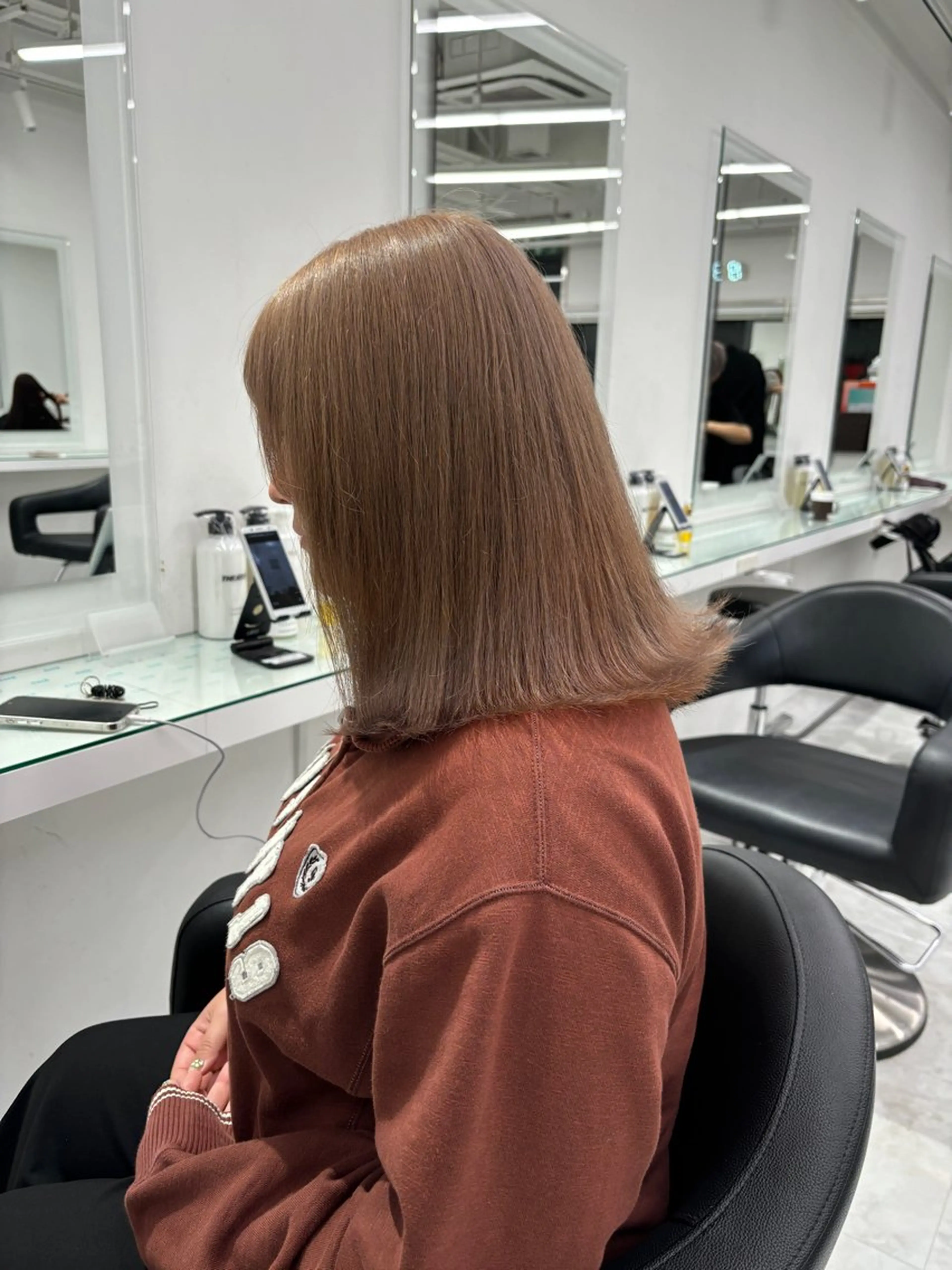 ロング カラー 💖ミルクティー💖 あかり💖のヘアスタイル