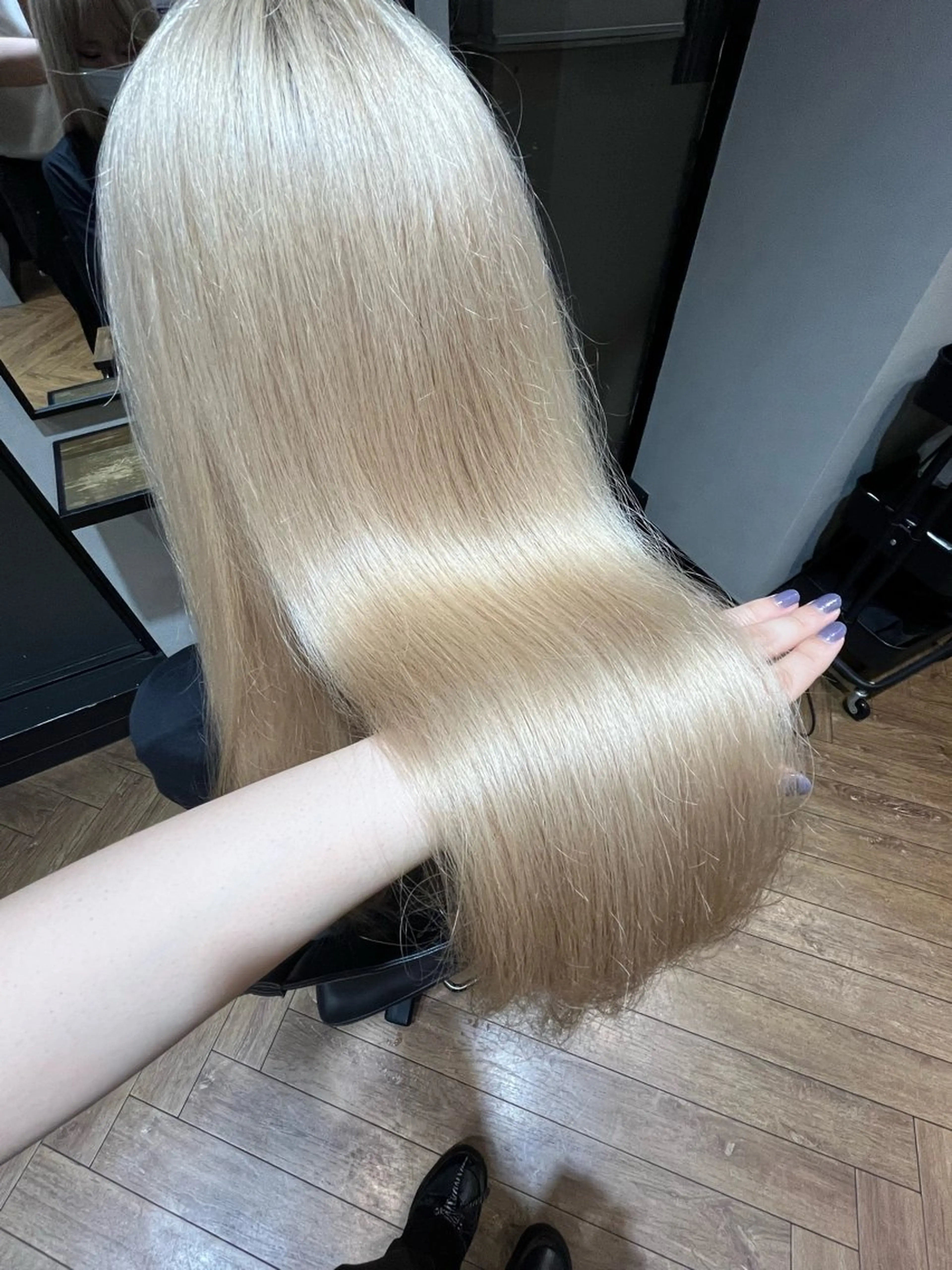 ロング トリートメント 袋瀬 玲奈のヘアスタイル