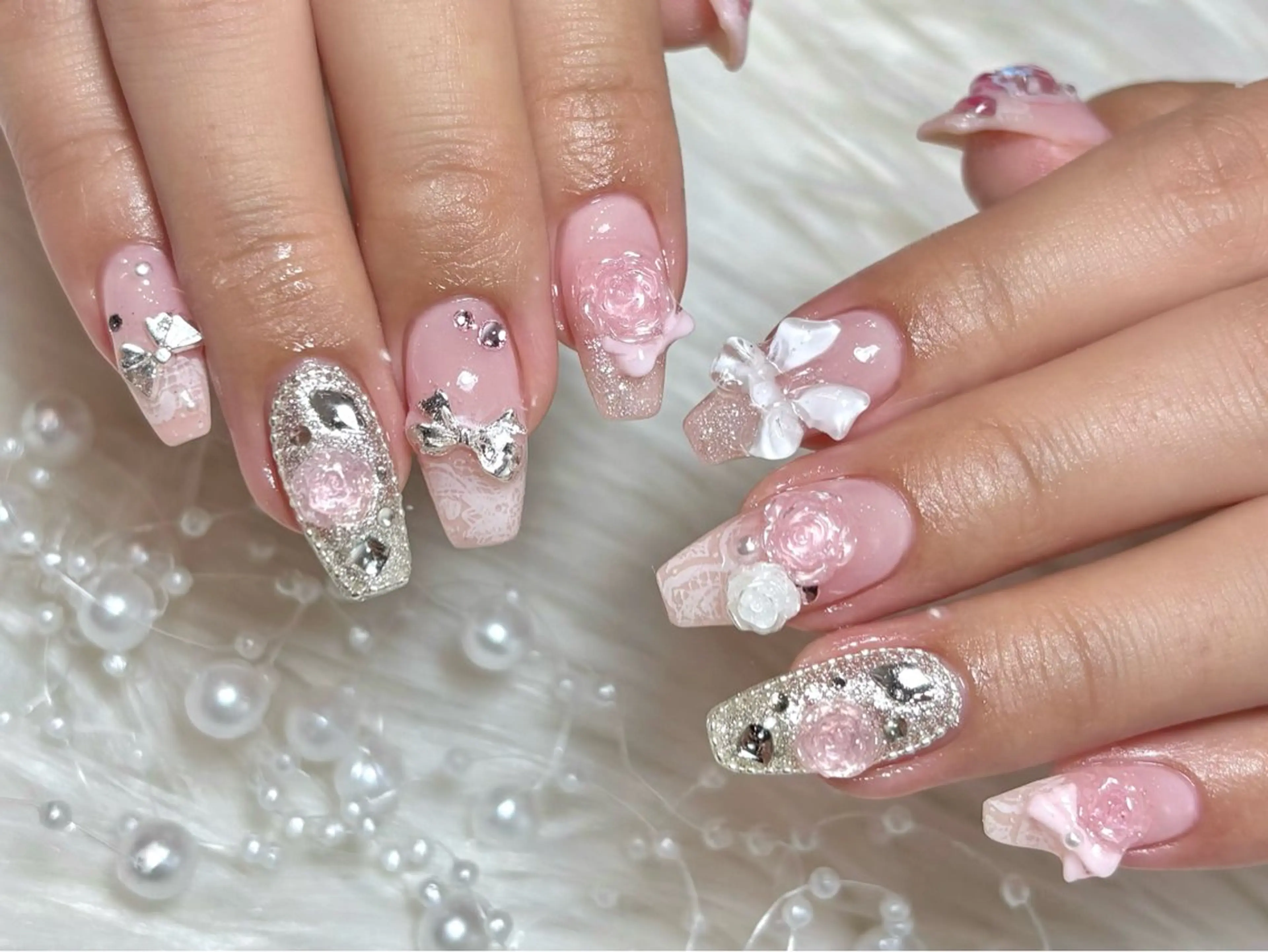 ネイル ハンドネイル joieange福島 矢野のネイルデザイン