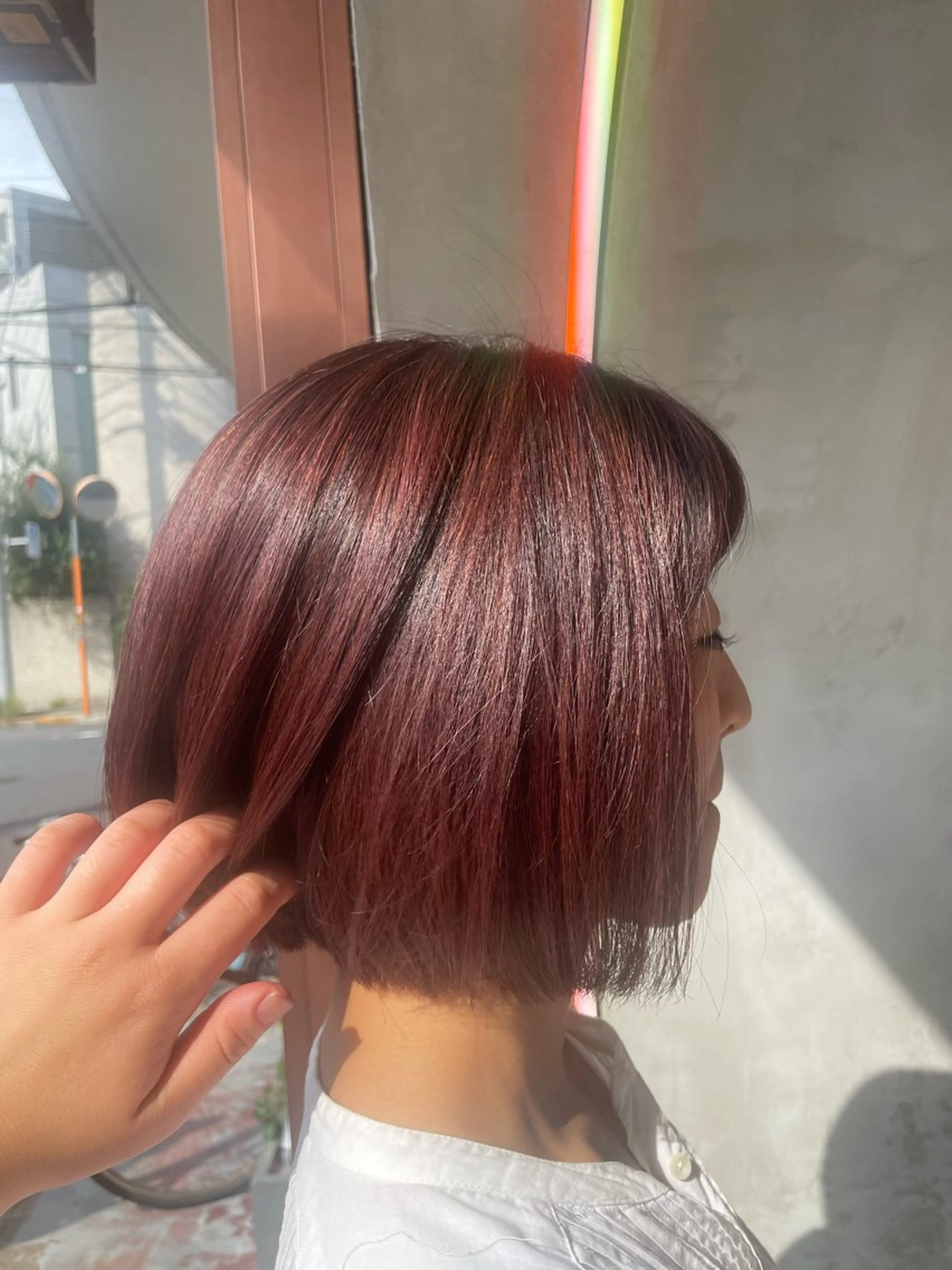 ショート カラー 🫧mano🫧 似合わせ/レイヤーのヘアスタイル