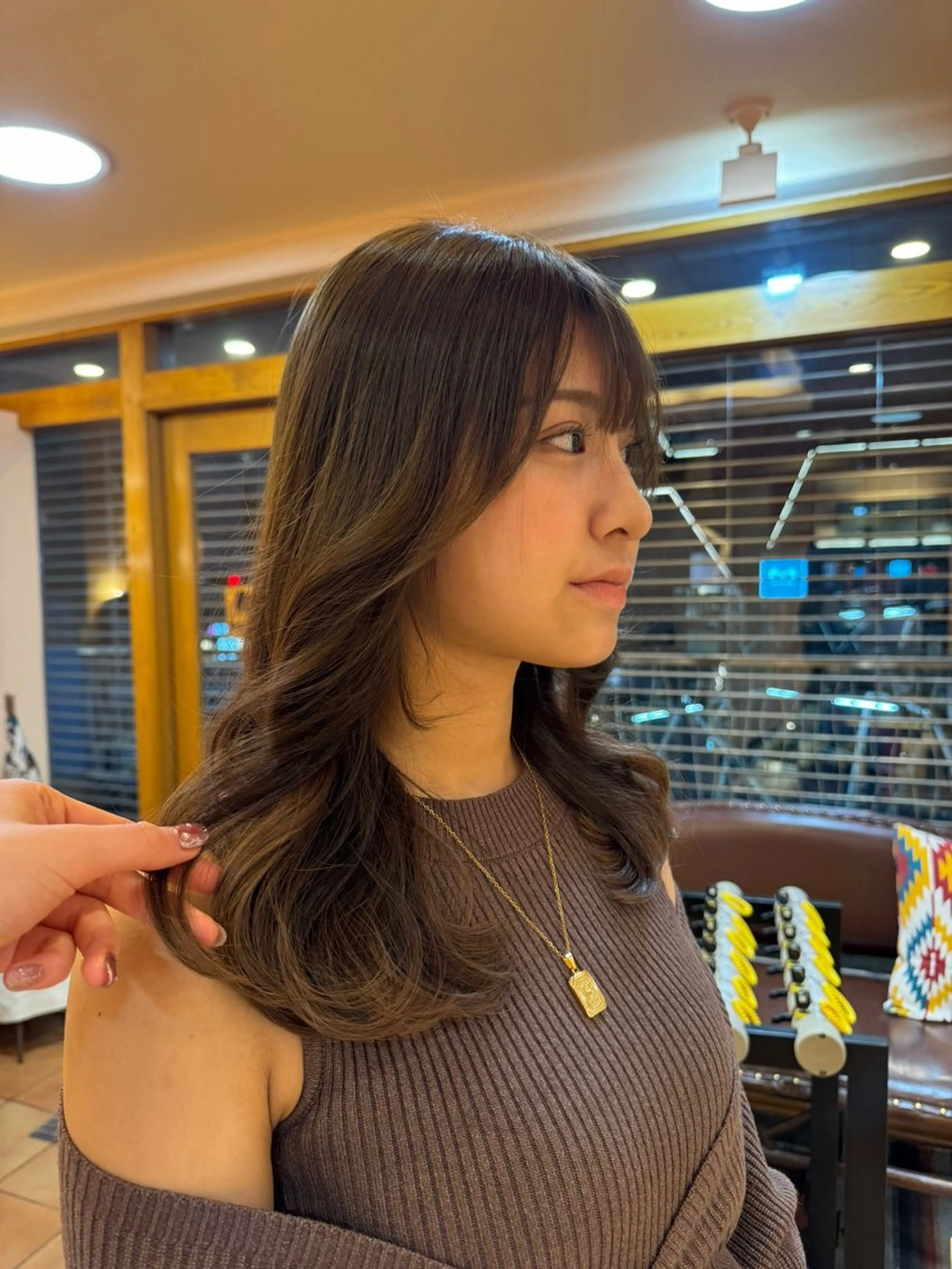 セミロング モリオフロムロンドン原宿本店所属・ショート/ボブ/ハイ トーン/Nanahaのヘアスタイル