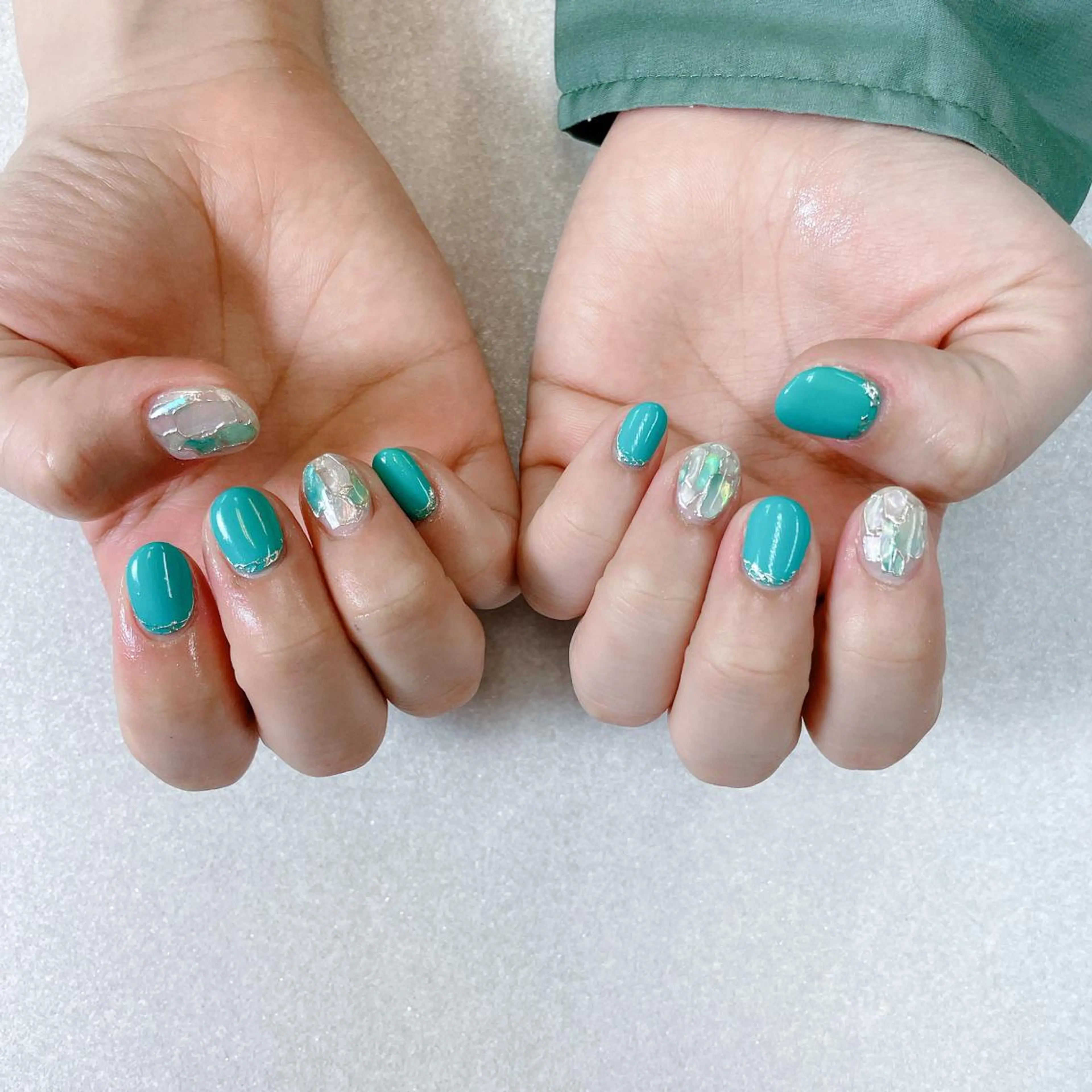 ネイル アートネイル ハンドネイル A85G ayakoのネイルデザイン