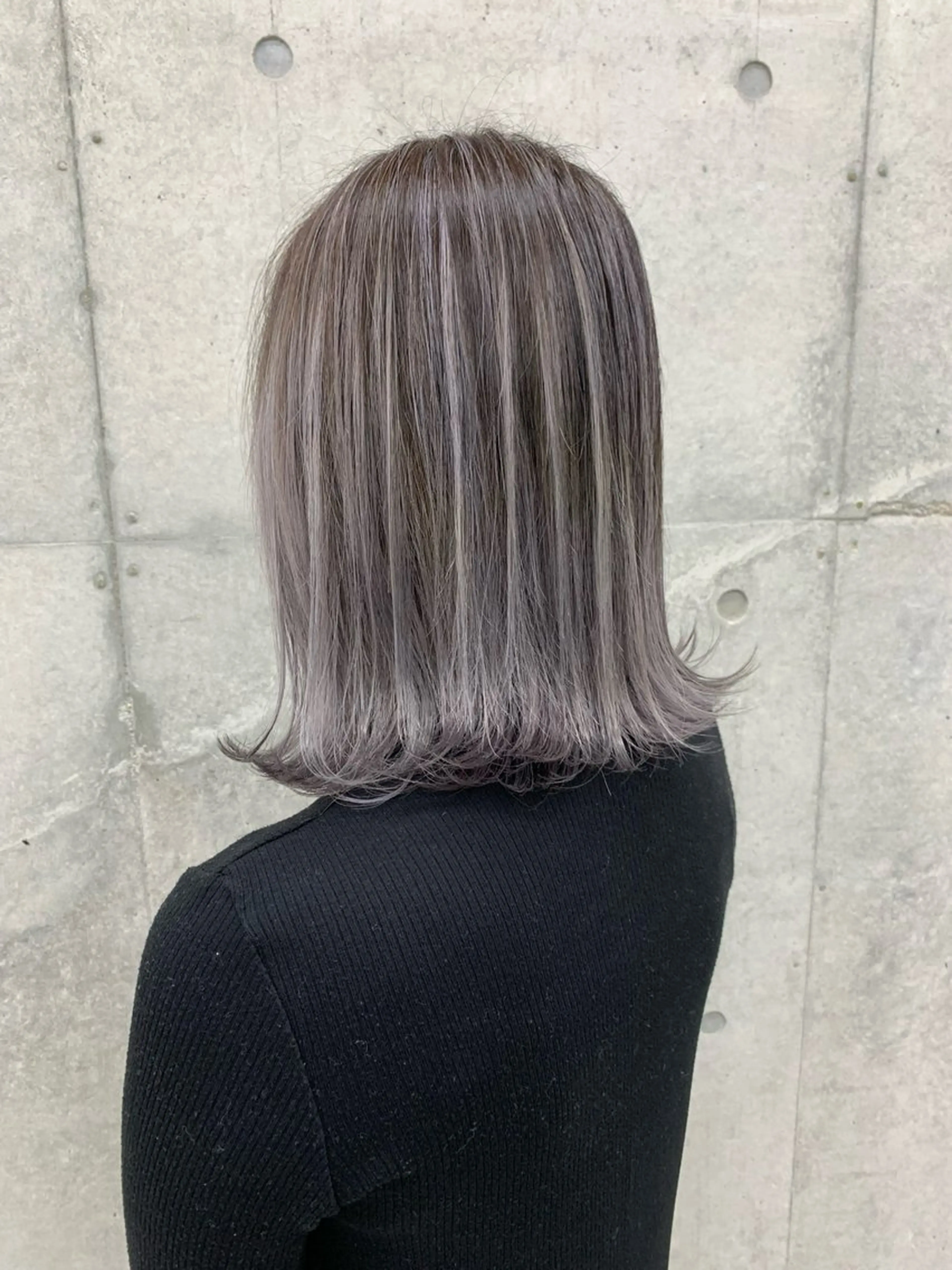 カラー ハイライトカラー ENGOL 名古屋栄所属・萩野下 かきのヘアスタイル