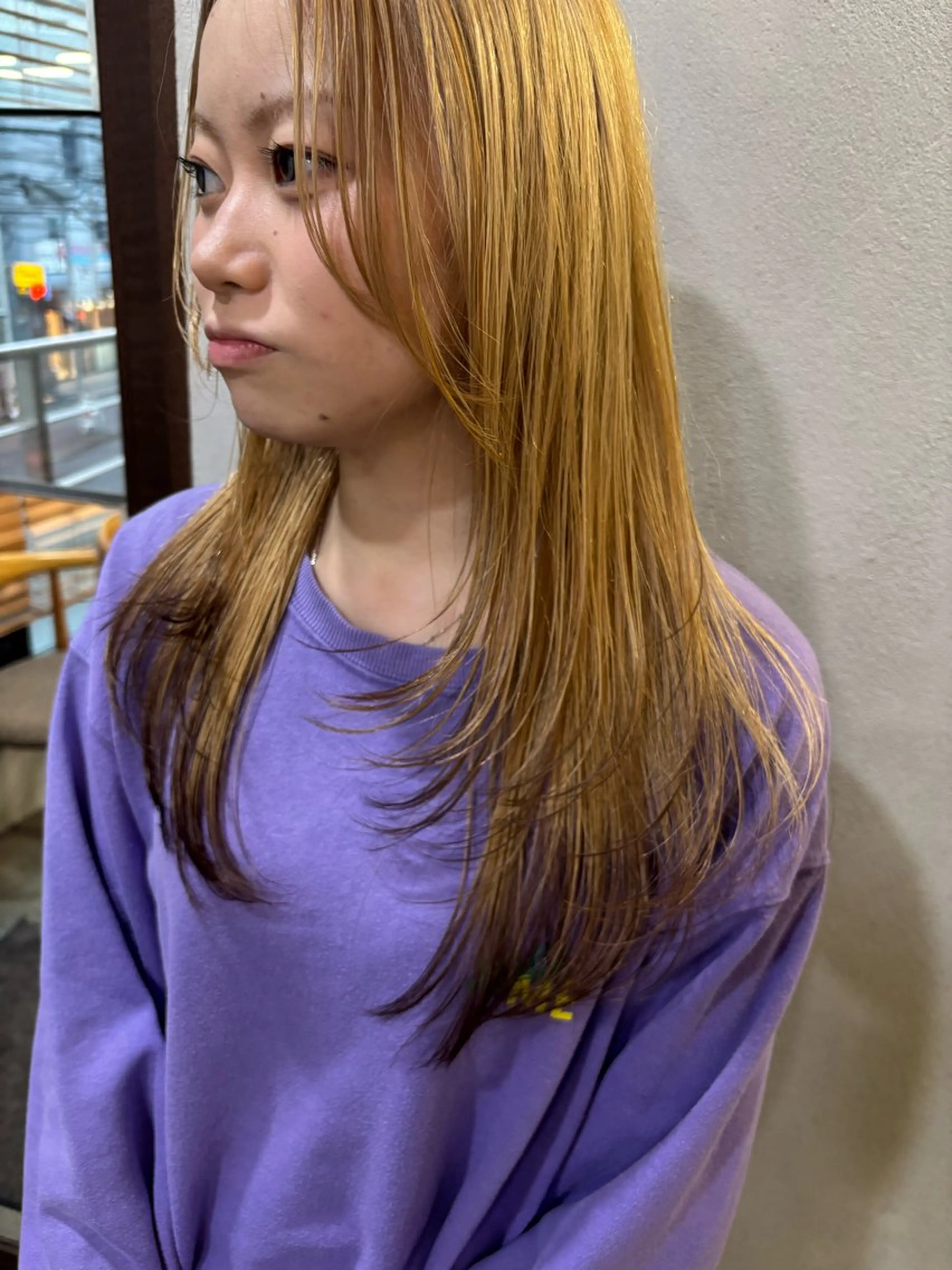 セミロング カラー カット ヘアカラー mono / Manatoのヘアスタイル