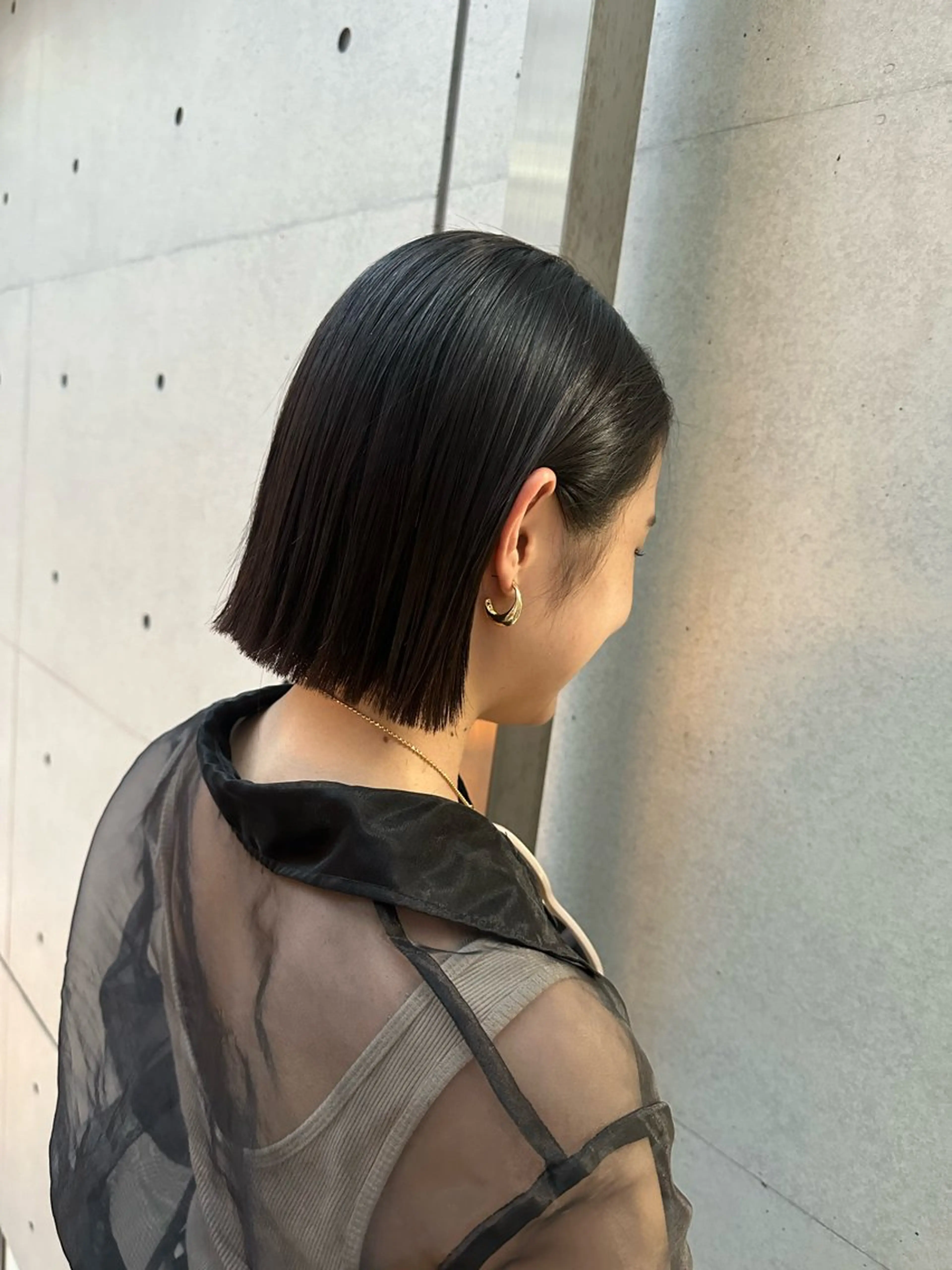 ショート カラー くせ毛 カット 縮毛矯正 トリートメント MAI/髪質改善/ 幹細胞トリートメントのヘアスタイル