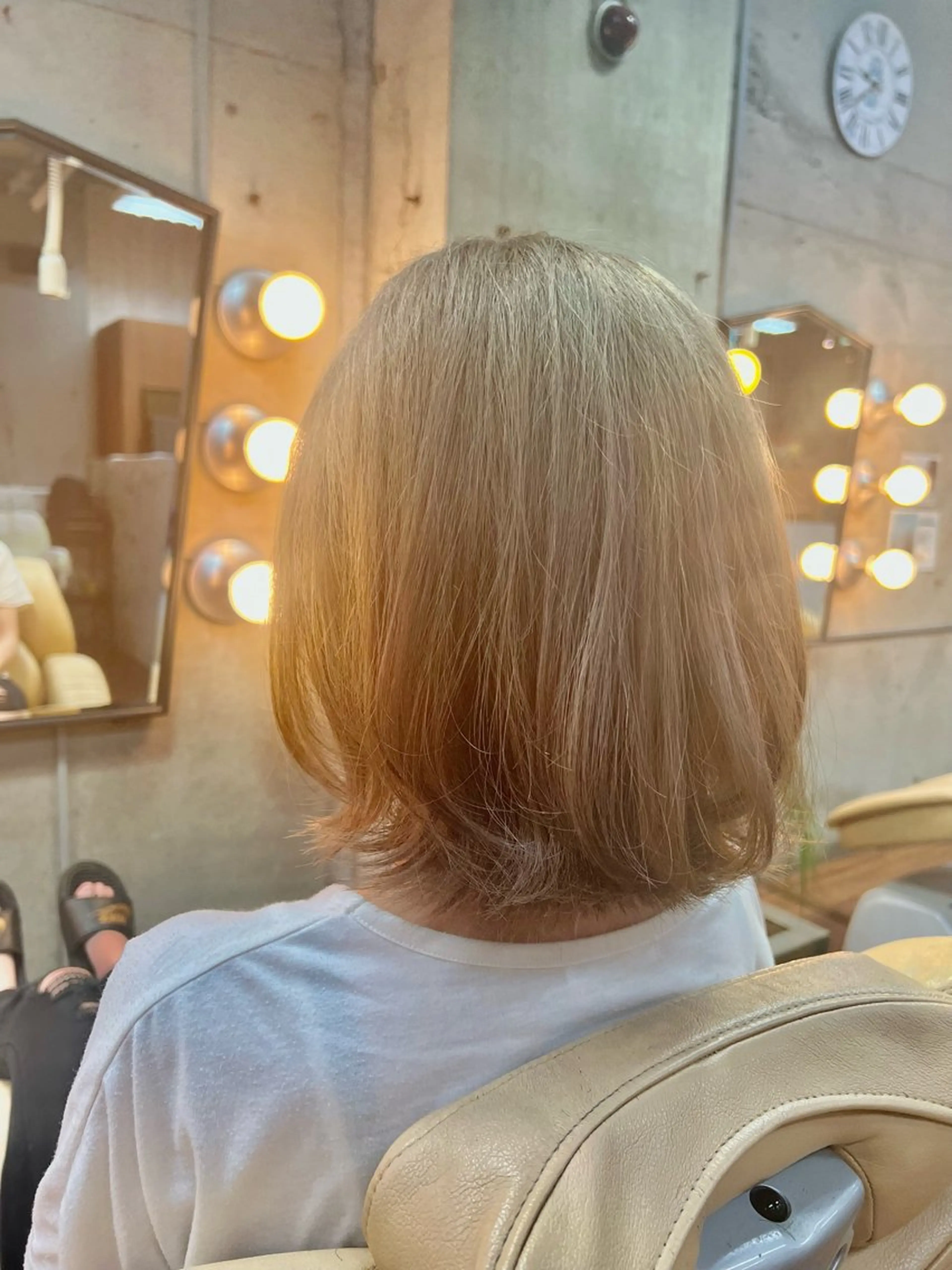 ミディアム ヘアカラー HAIR SALON M Fe's 池袋所属・池袋M.Fe's店 🖤はるなのヘアスタイル