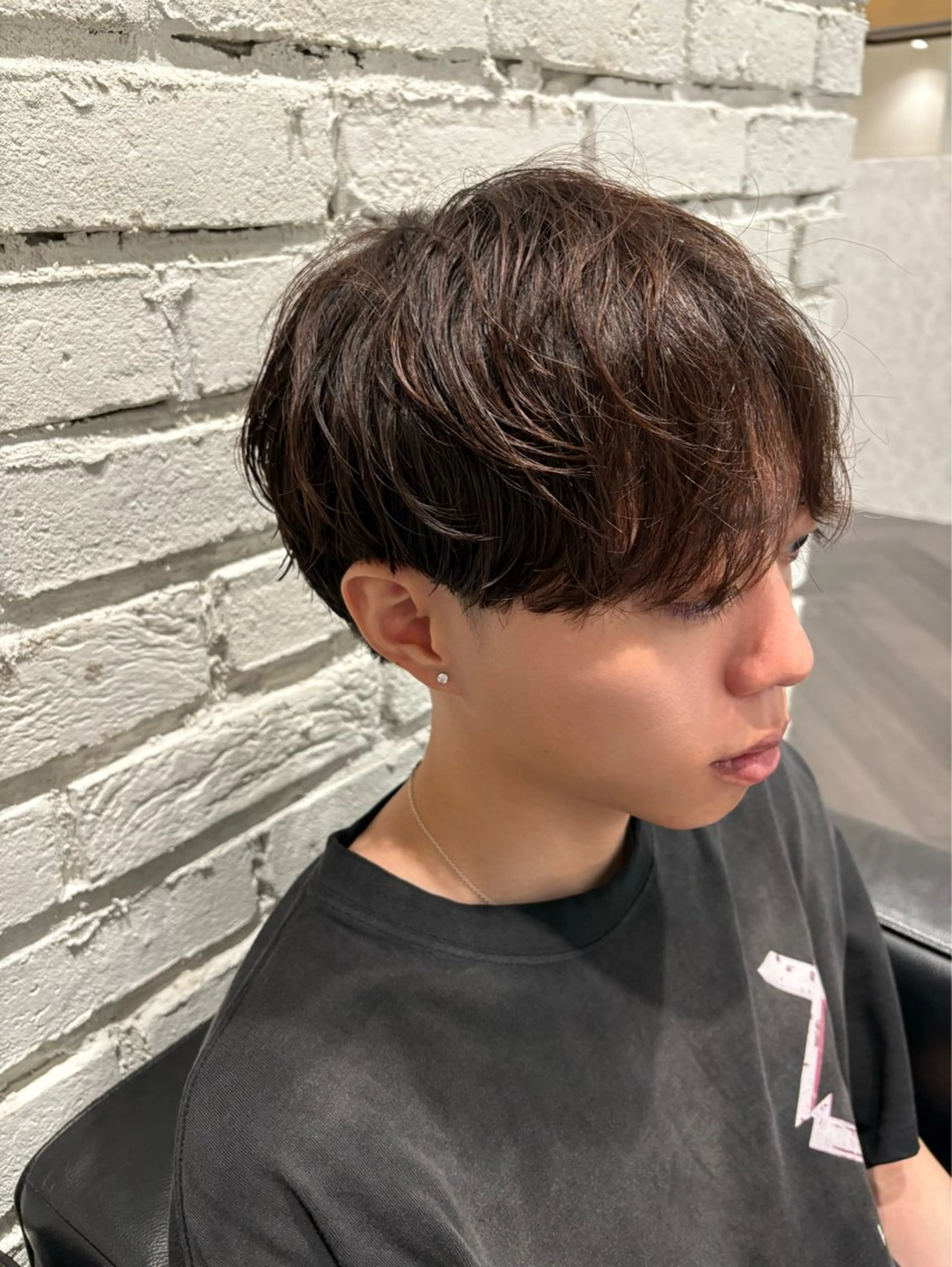 メンズ センターパート Cos&Co. BeautySalon所属・🌟横浜美容室🌟 土岐聖のヘアスタイル