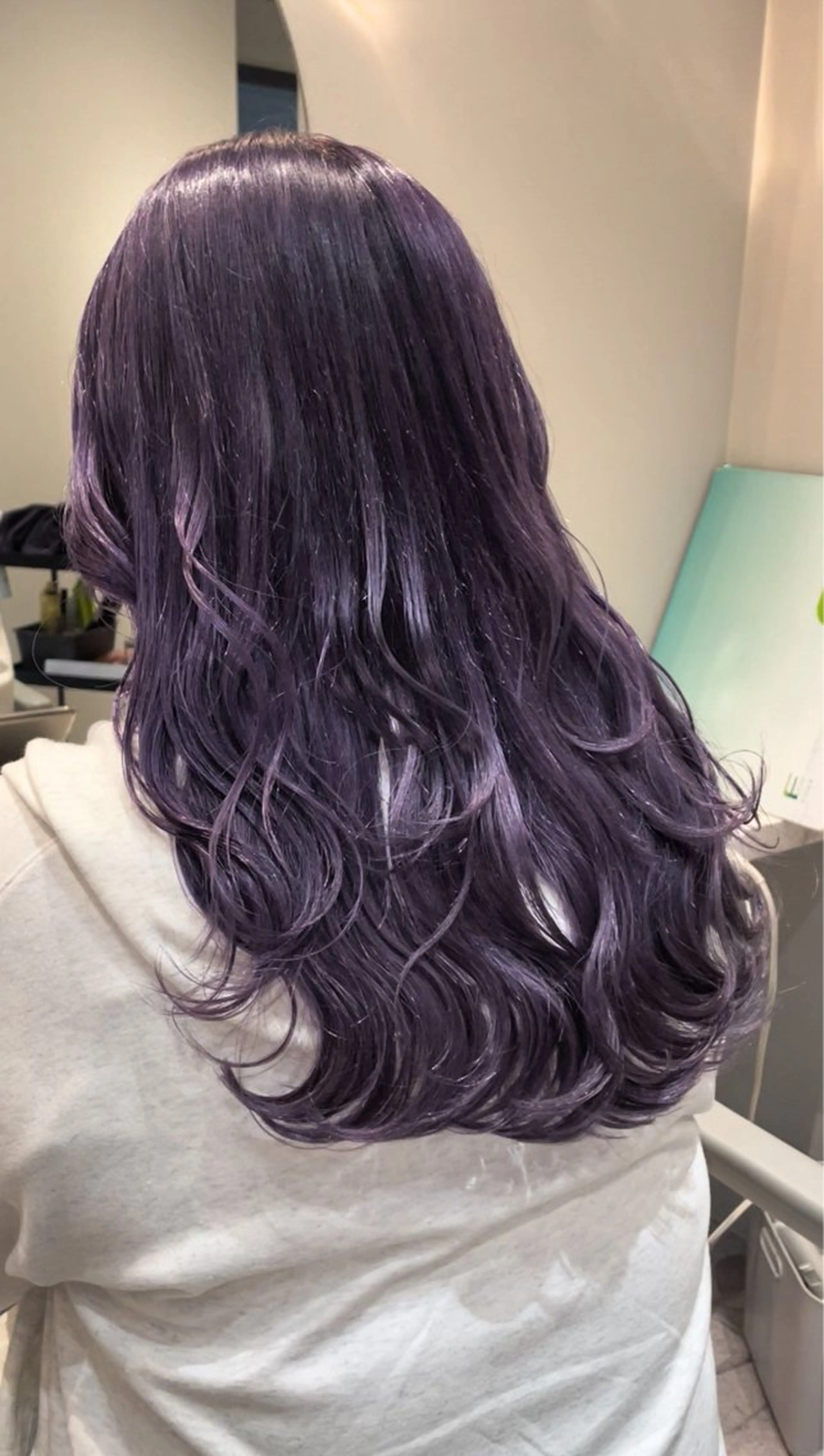 ロング ヘアカラー トリートメント メンズカット ハイトーンShugaのヘアスタイル