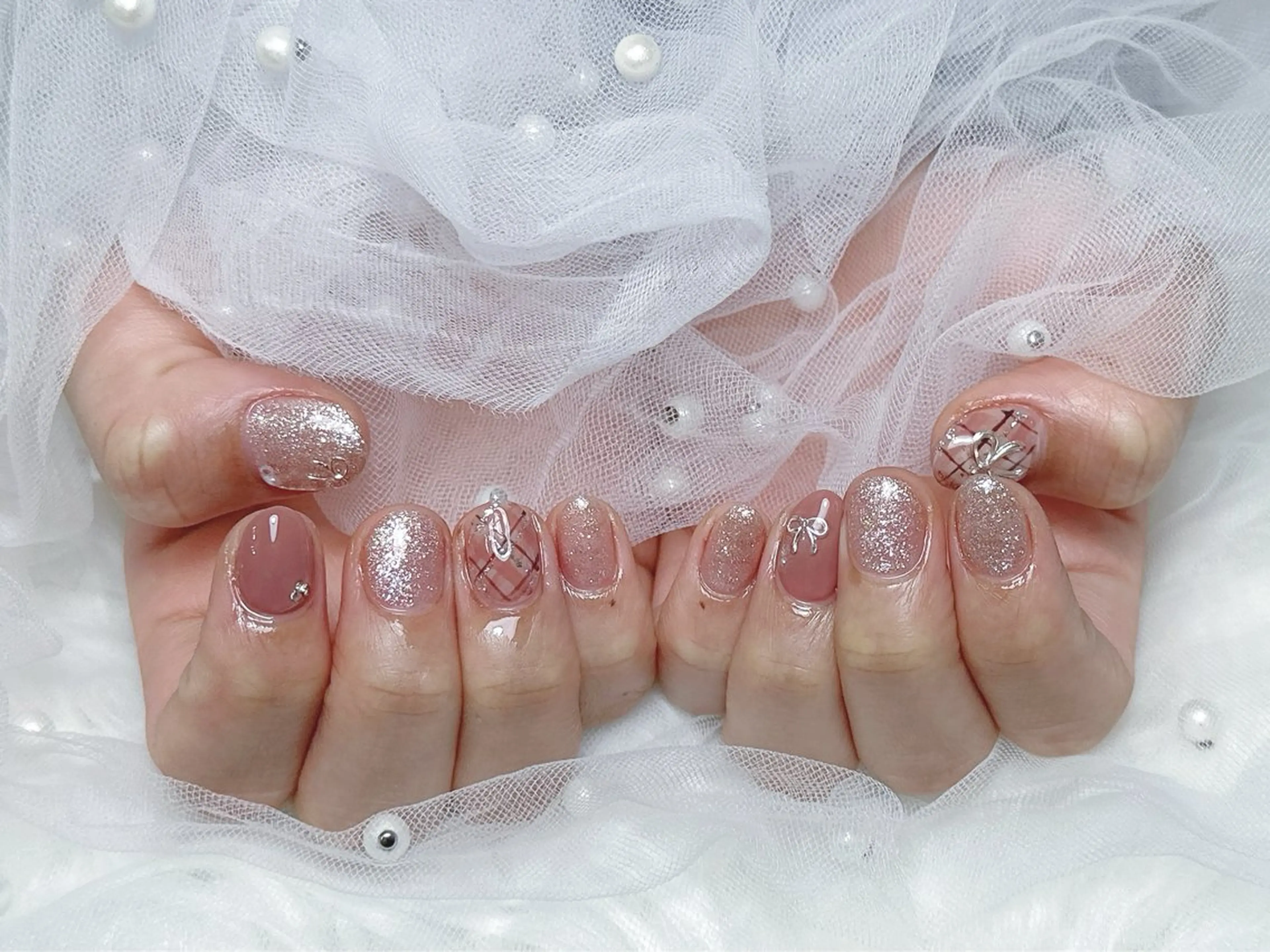 ネイル ハンドネイル 【Eclat ｴｸﾗ】nail＆beauty所属・Eclat〔ｴｸﾗ〕 MOEKA𝜗𝜚*のネイルデザイン