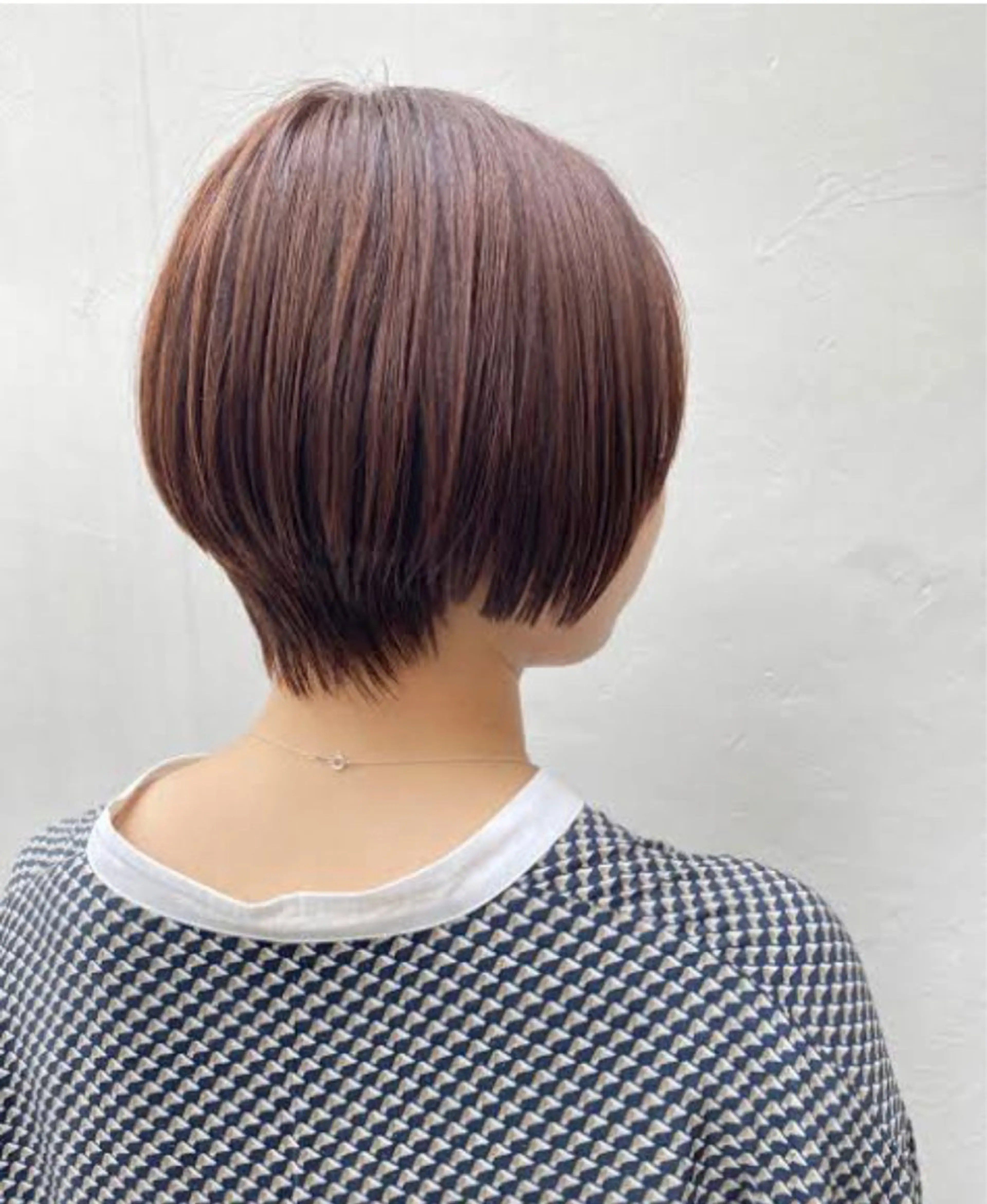 レディースショート、撮影の写真