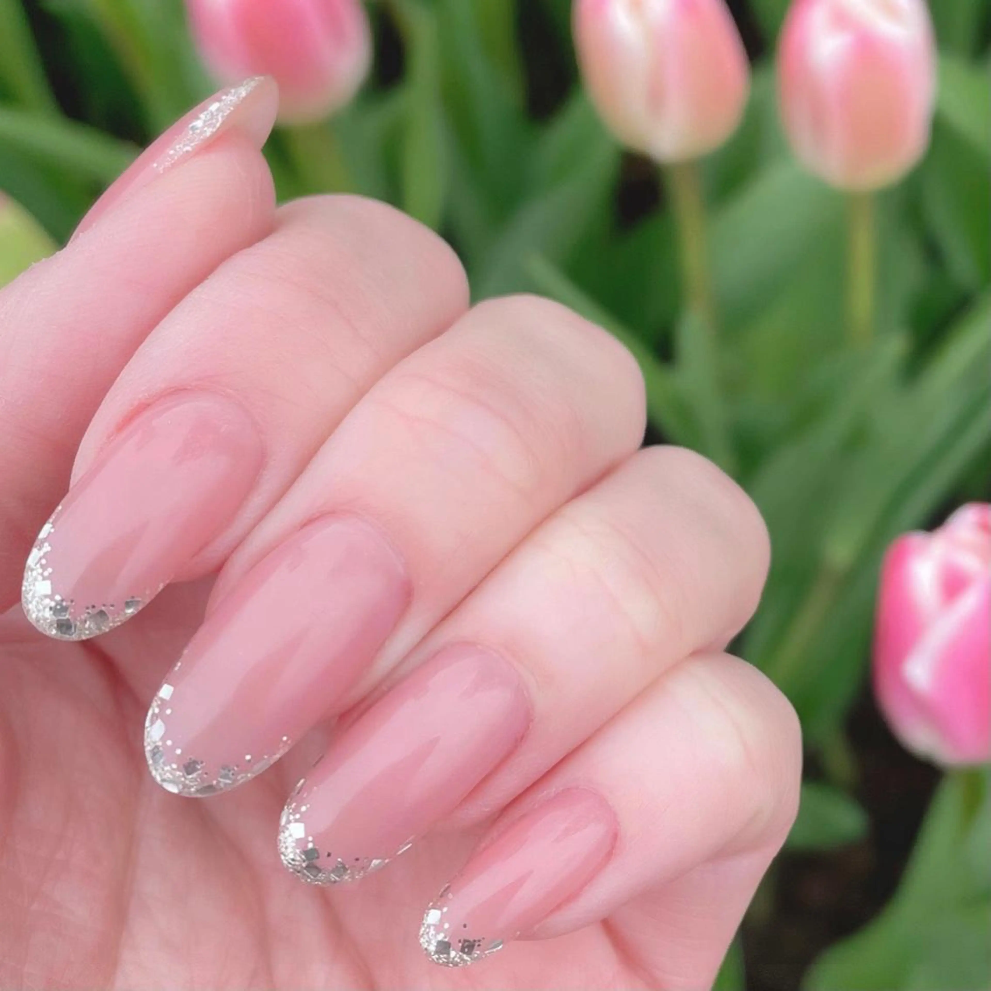 ネイル キラキラネイル ラメ(グリッター) ハンドネイル Luna  nails所属・yuka Luna nailsのネイルデザイン