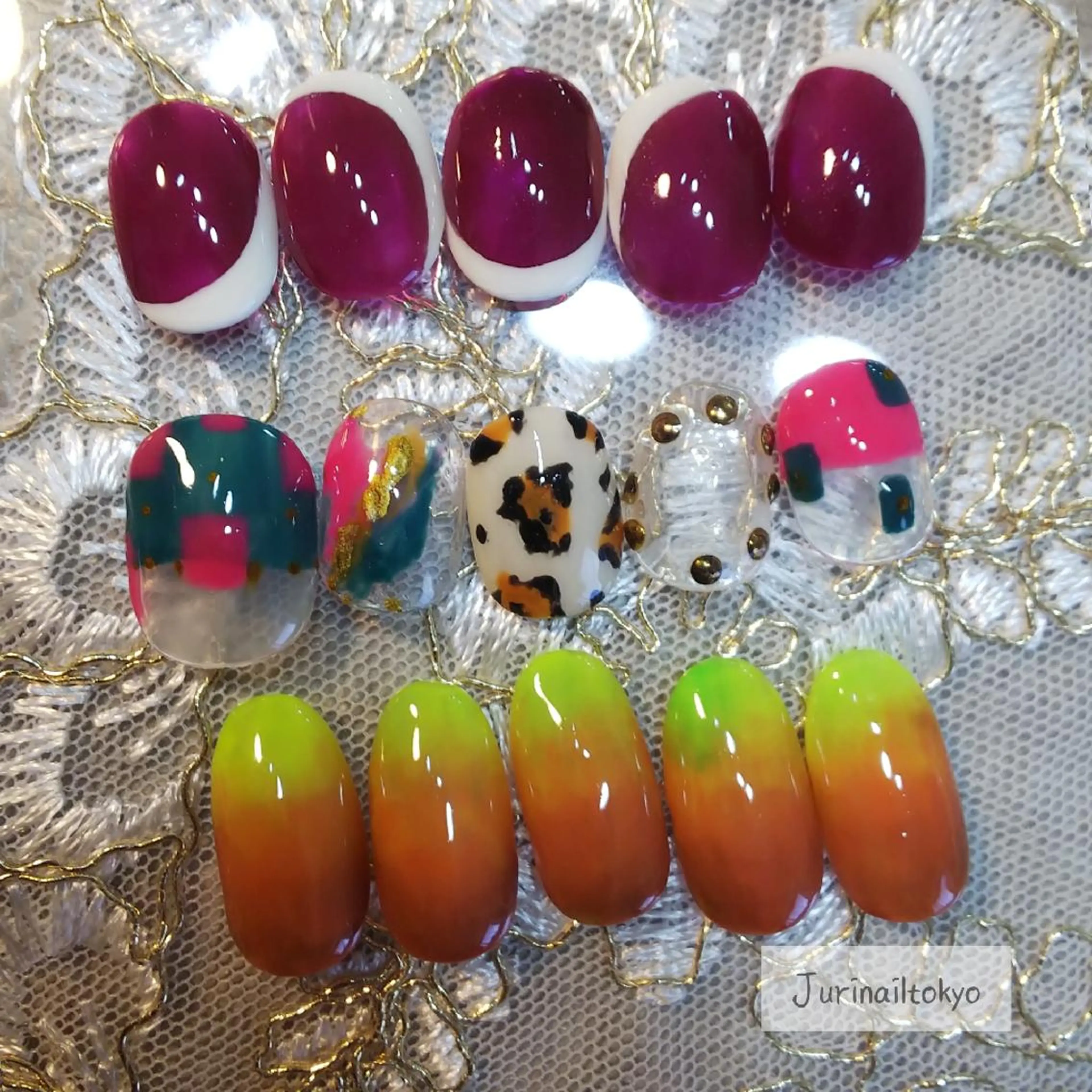 ネイル ハンドネイル フットネイル ハンドケア jurinailtokyo所属・jurinail tokyoのネイルデザイン
