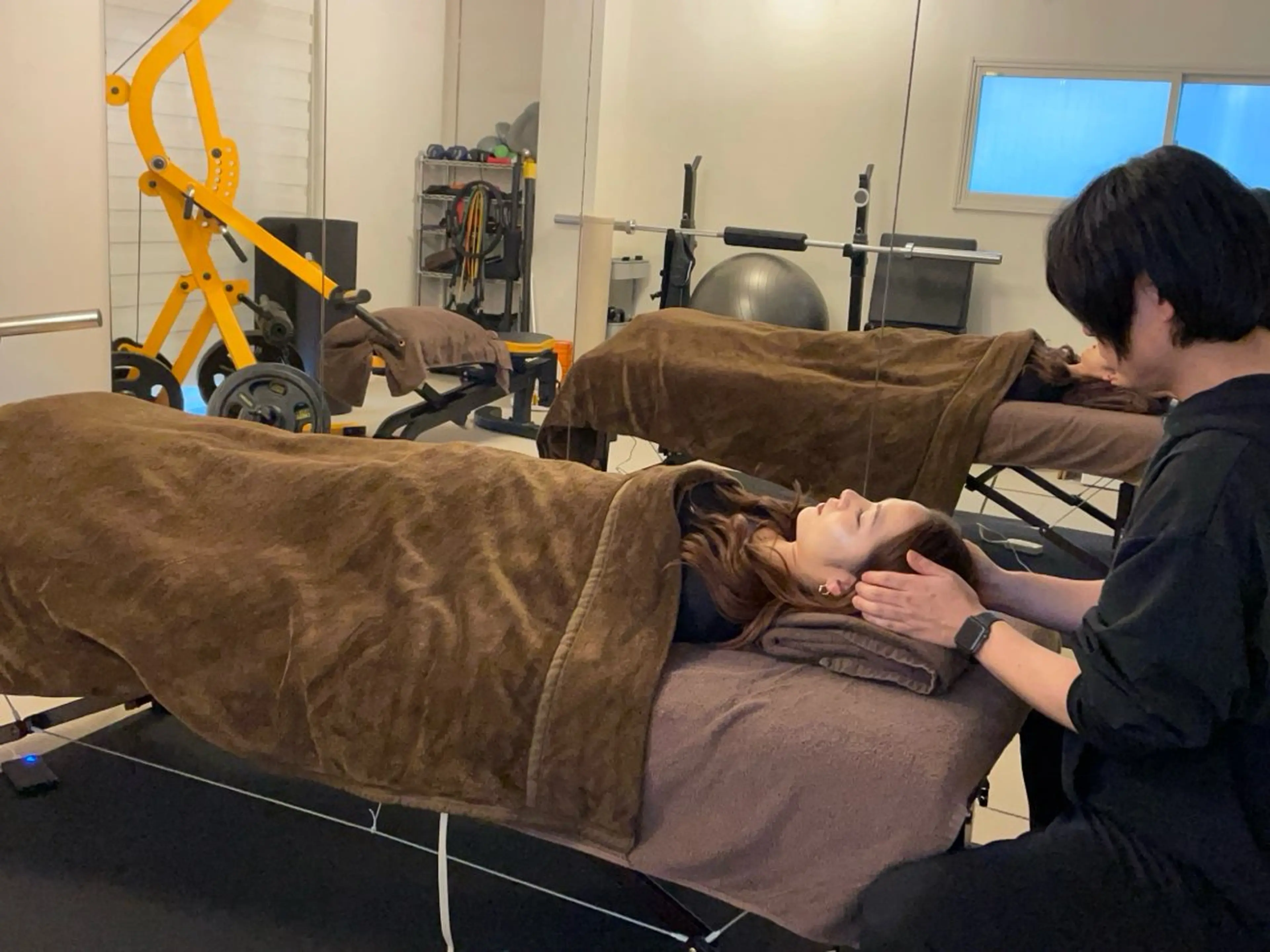 【人気No.2 至福の癒しコース】小顔＋ヘッドスパ＋マッサージ 60分の写真