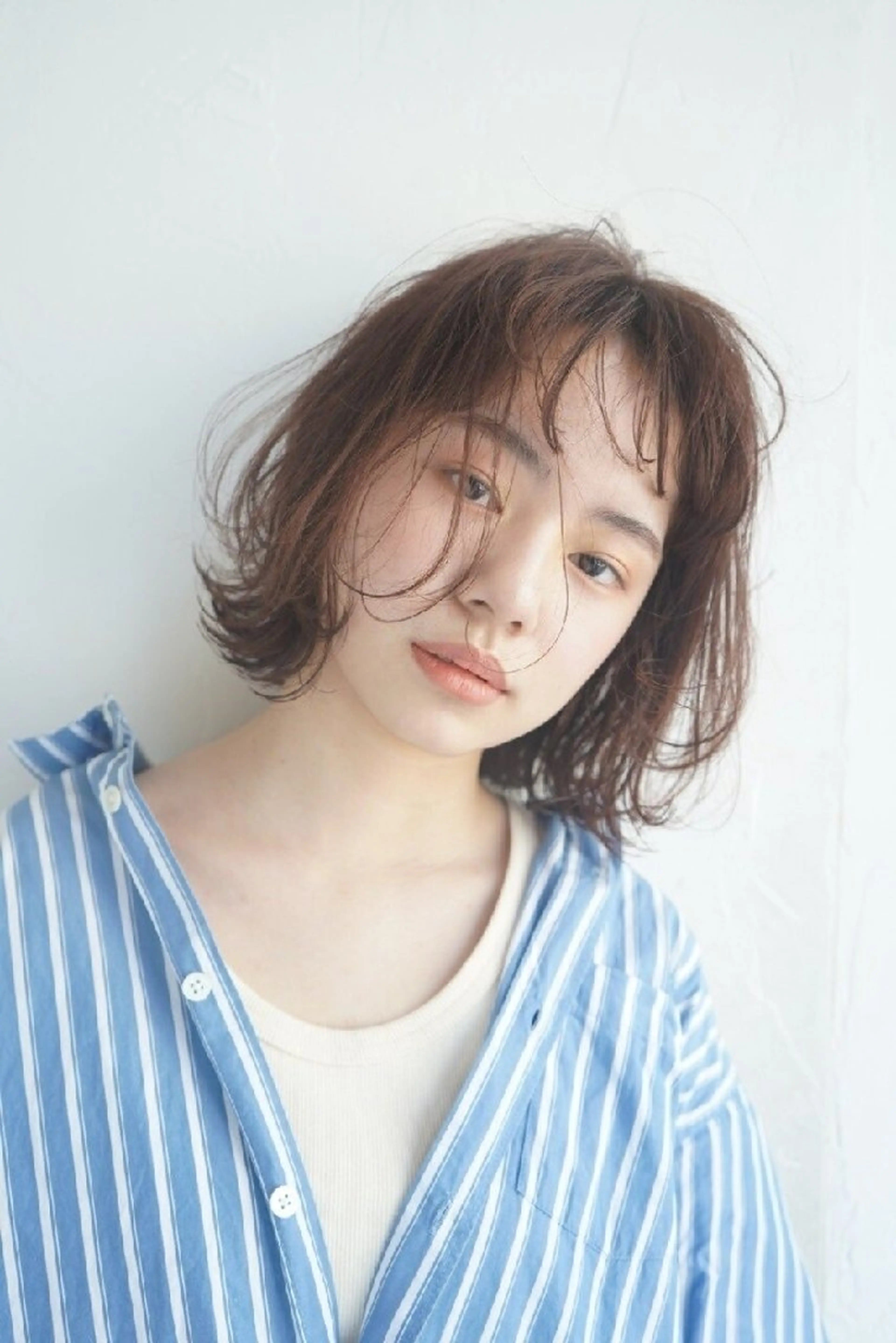 ミディアム パーマ LUVISM名駅店所属・カット/ミディアム /名古屋/ioriのヘアスタイル