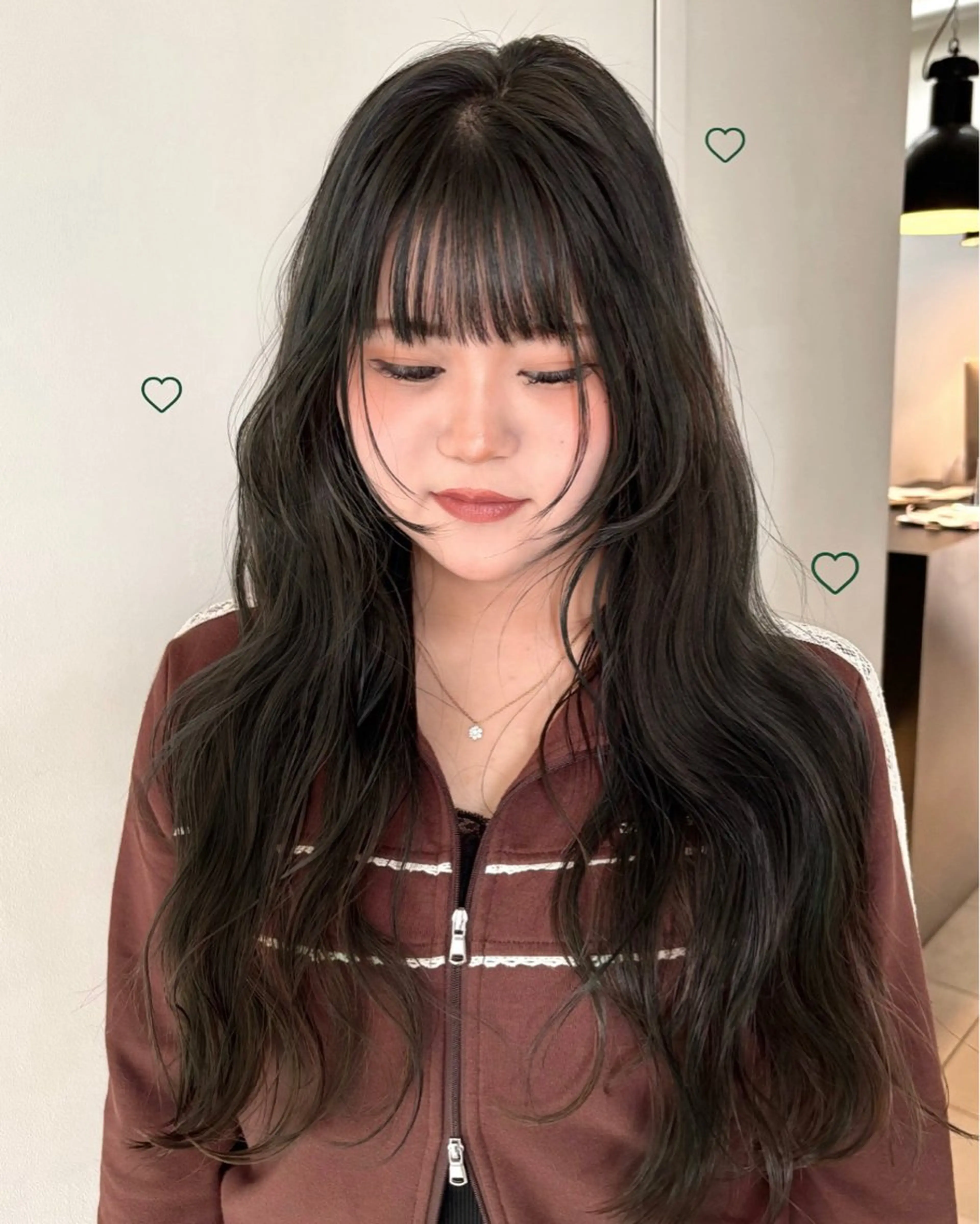ロング カラー rizu ボブヘアのヘアスタイル