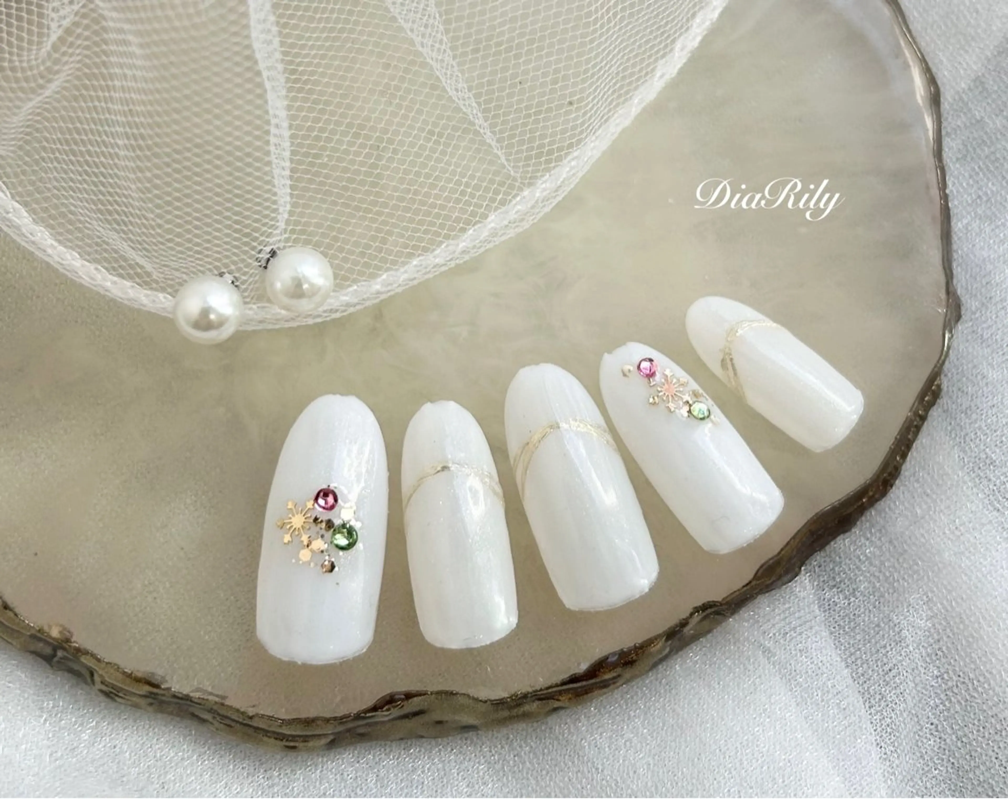 ネイル ハンドネイル ハンドケア DiaRily所属・diarily はるひのネイルデザイン