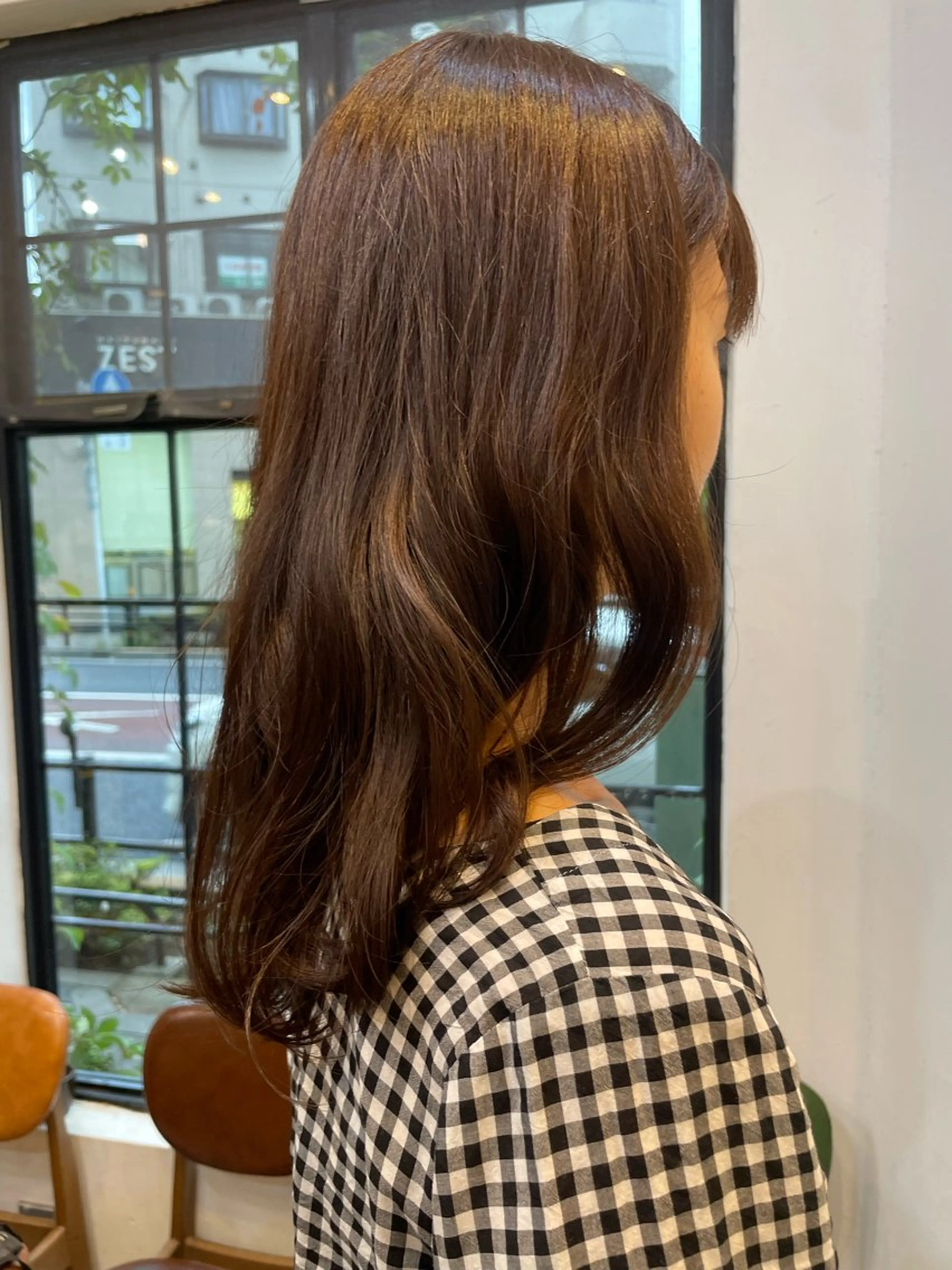 ロング ショートカット いちば　ゆなのヘアスタイル