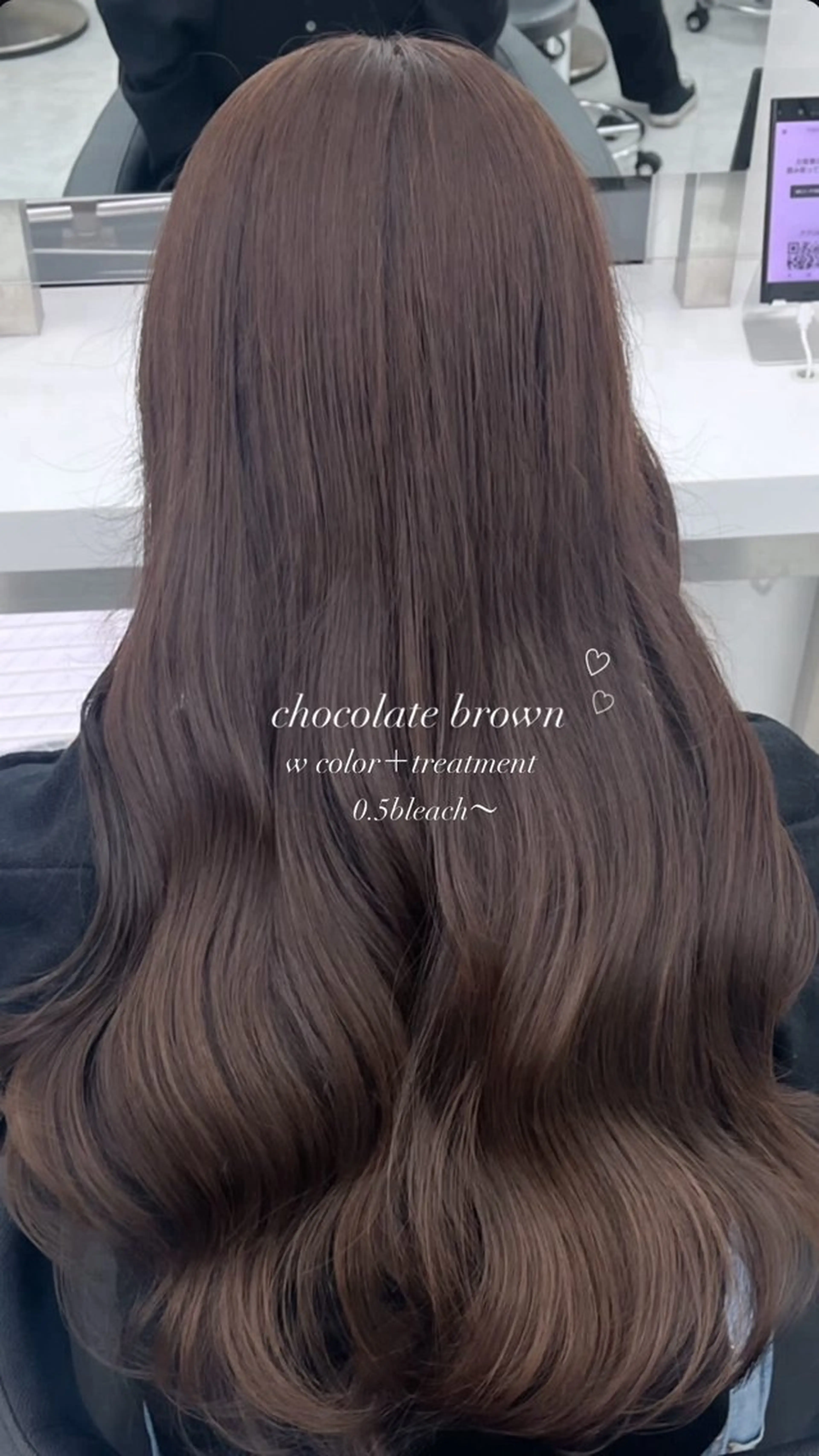 ロング ヘアカラー トリートメント ヘッドスパ ヘアセット Hina🎀♡ 暖色/縮毛のヘアスタイル