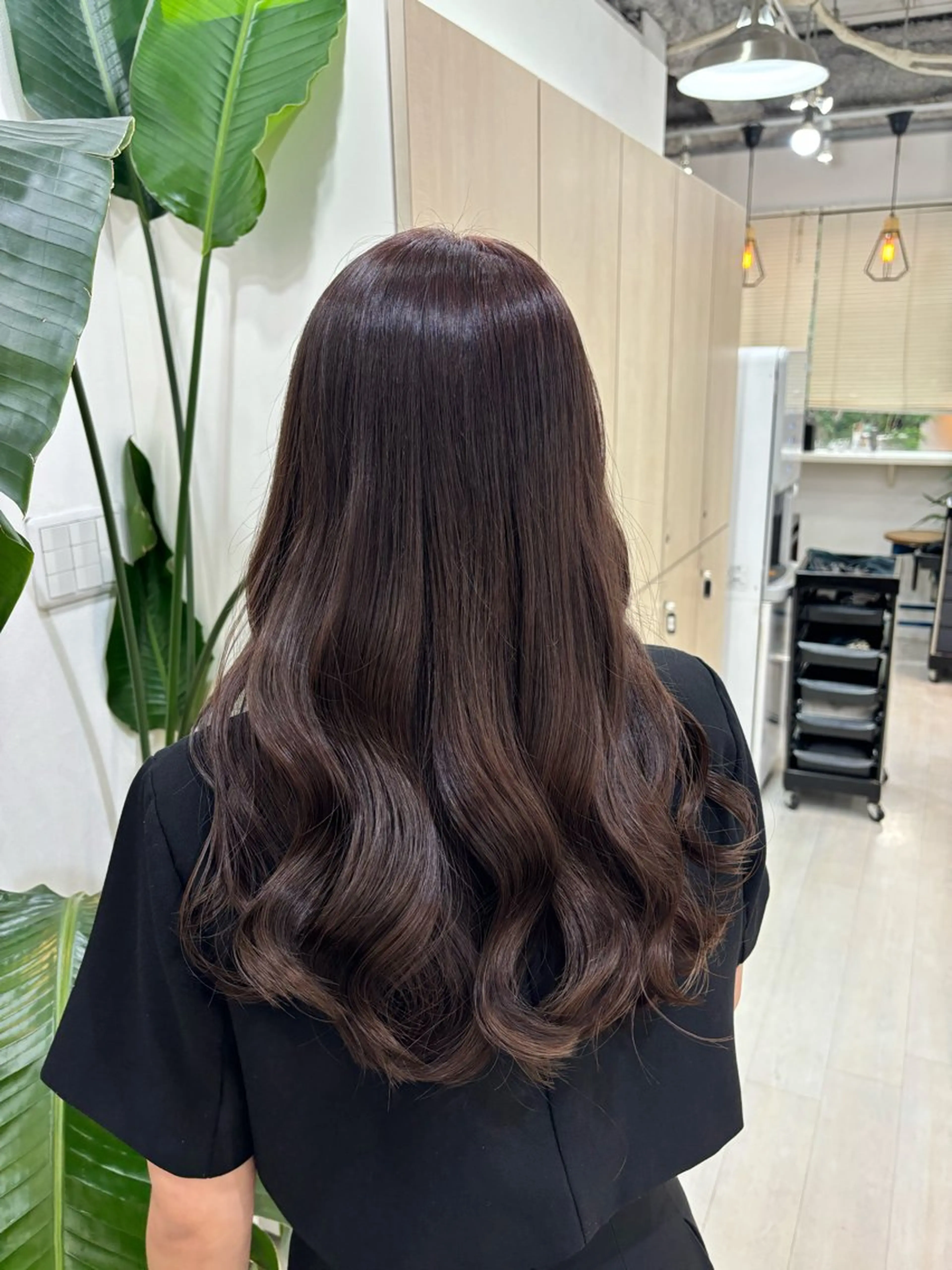 ロング ヘアカラー トリートメント ヘッドスパ I S所属・🌿透明感カラー‪ 🍼KAZUKI🍓のヘアスタイル