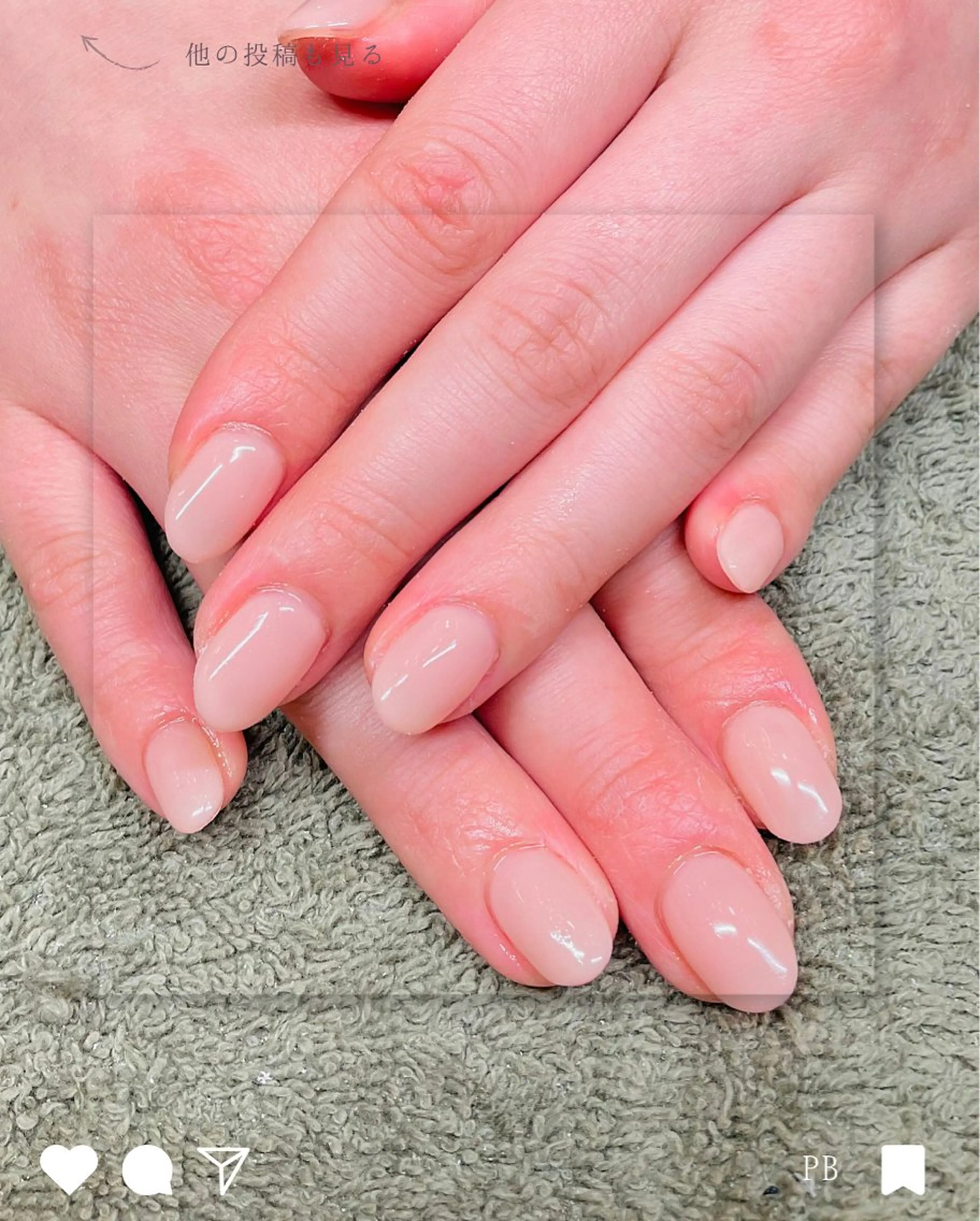 ネイル オフィスネイル ワンカラーネイル ショートネイル ハンドネイル Quirky's Nail【栄店】のネイルデザイン