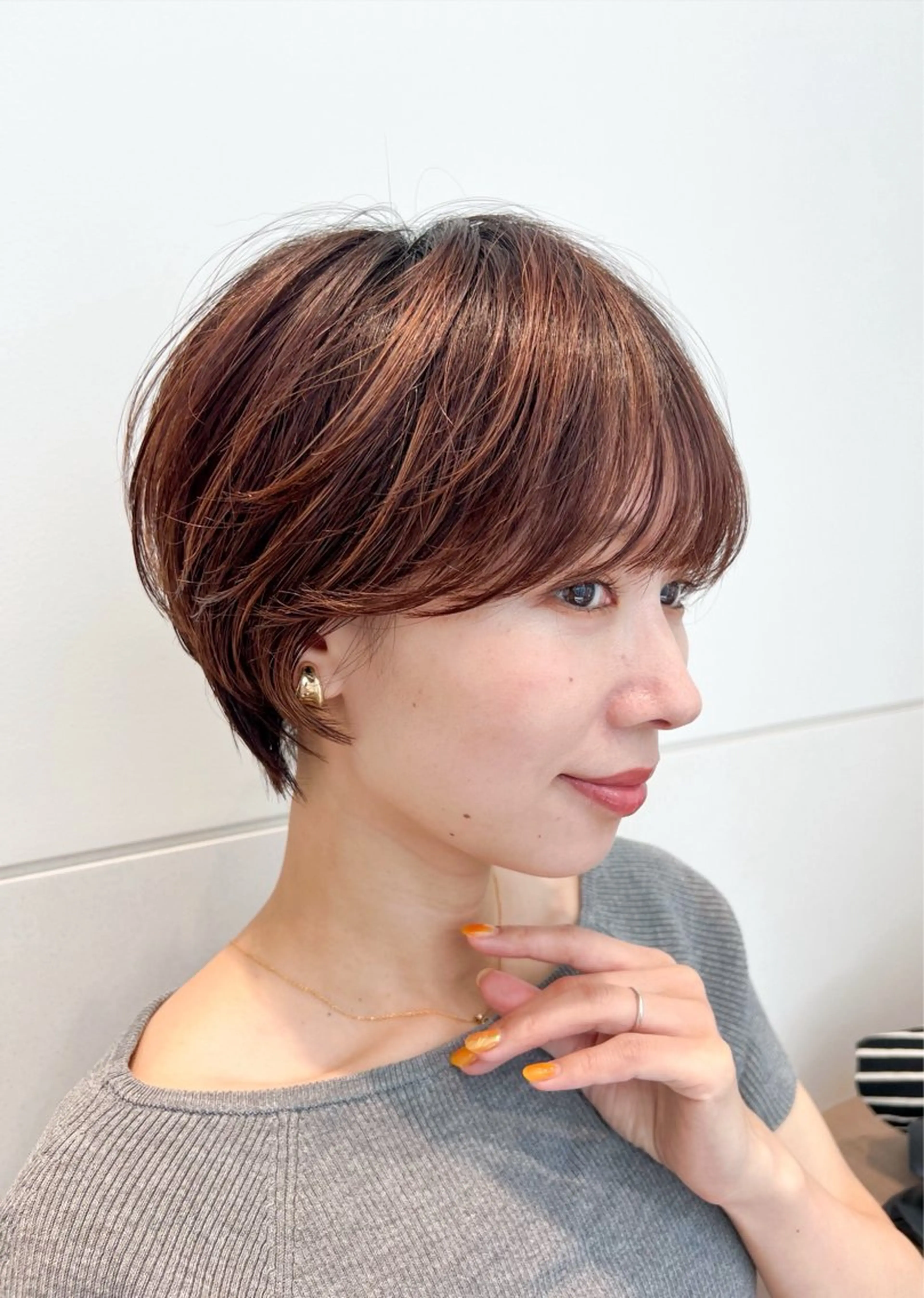 ショート 縮毛矯正 トリートメント ヘアセット 縮毛矯正 /横山陸人のヘアスタイル