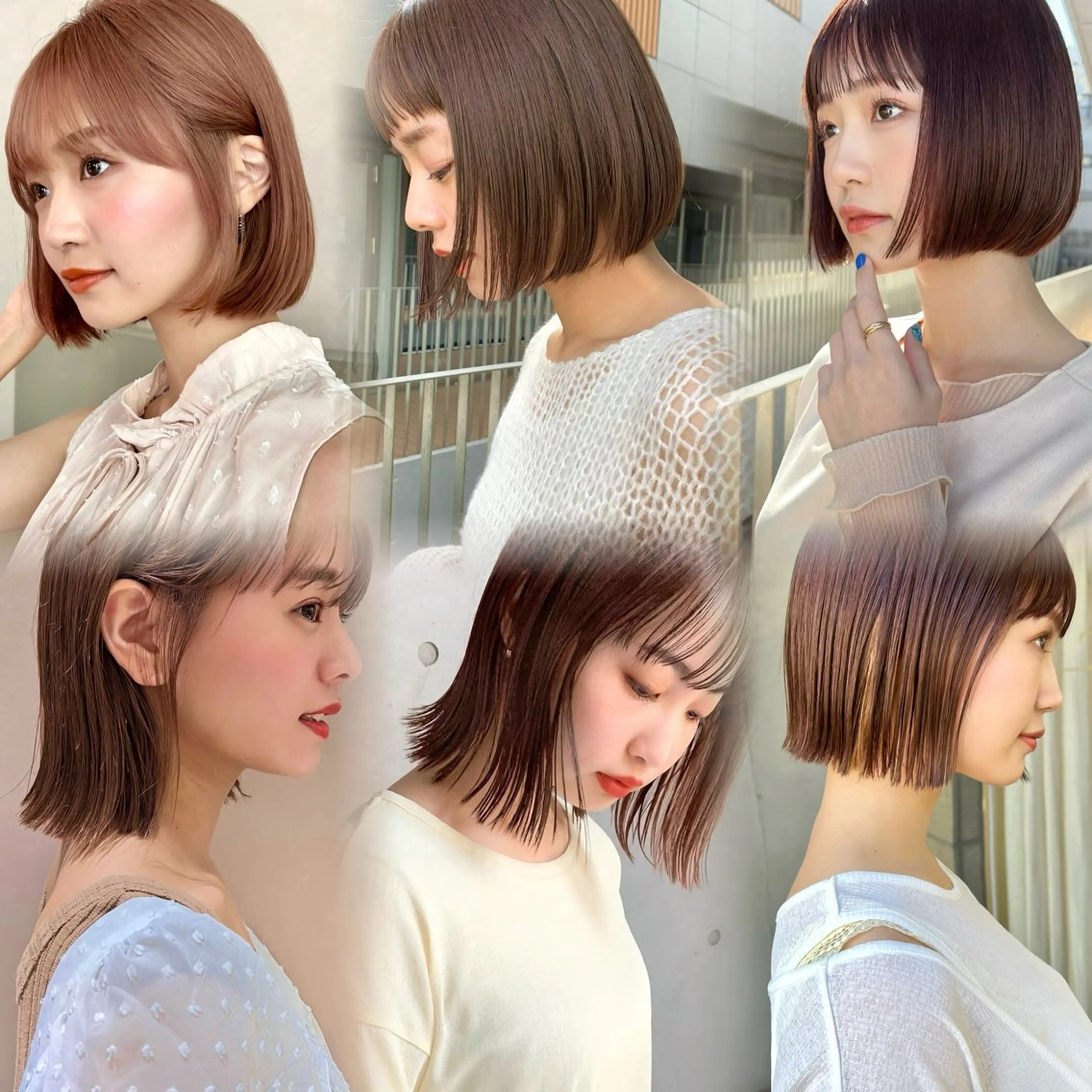 ✨人気No.1✨【ボブ限定】カット+ワンカラーの写真