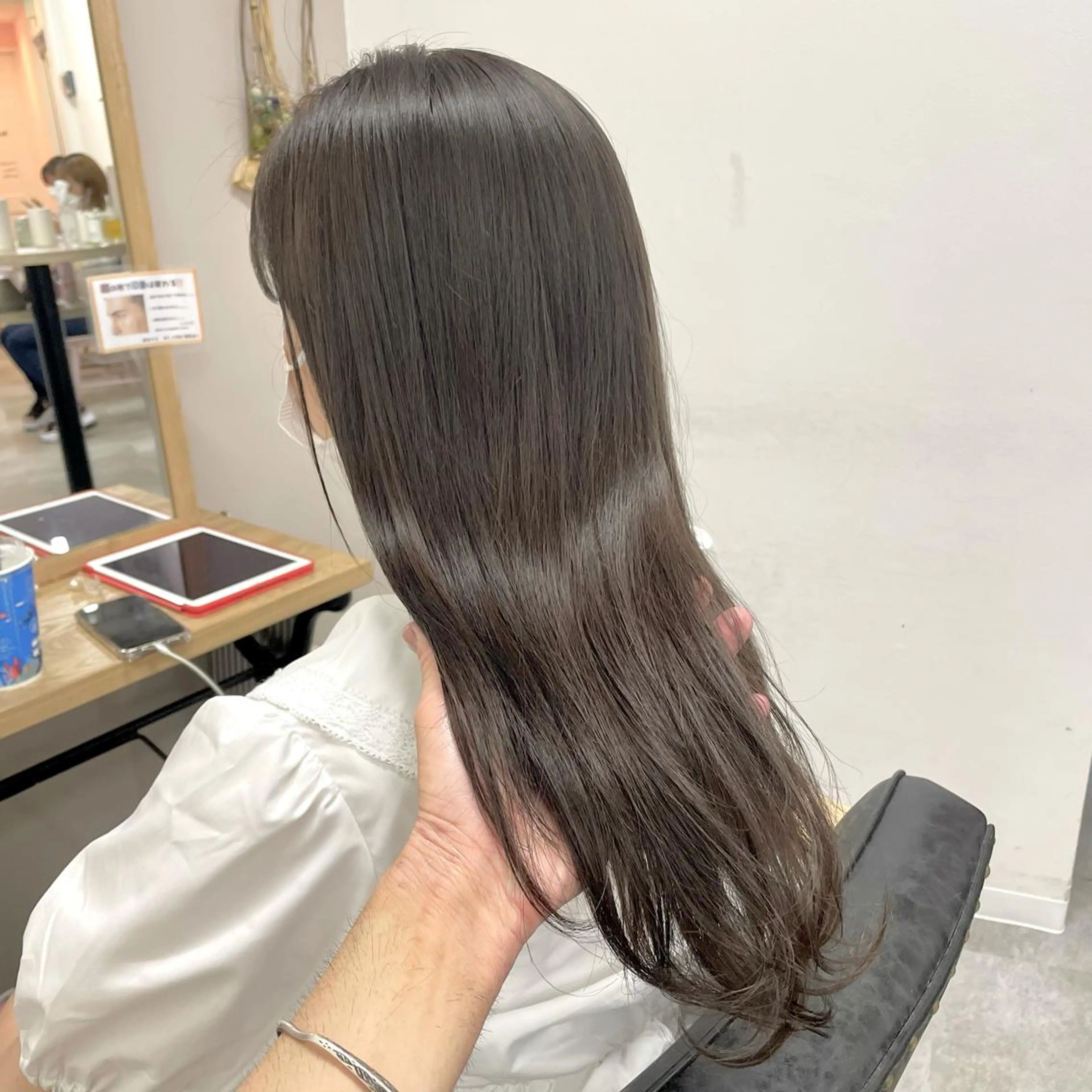 ロング カラー 🔵暗髪　特化🔵 梅田・増田のヘアスタイル