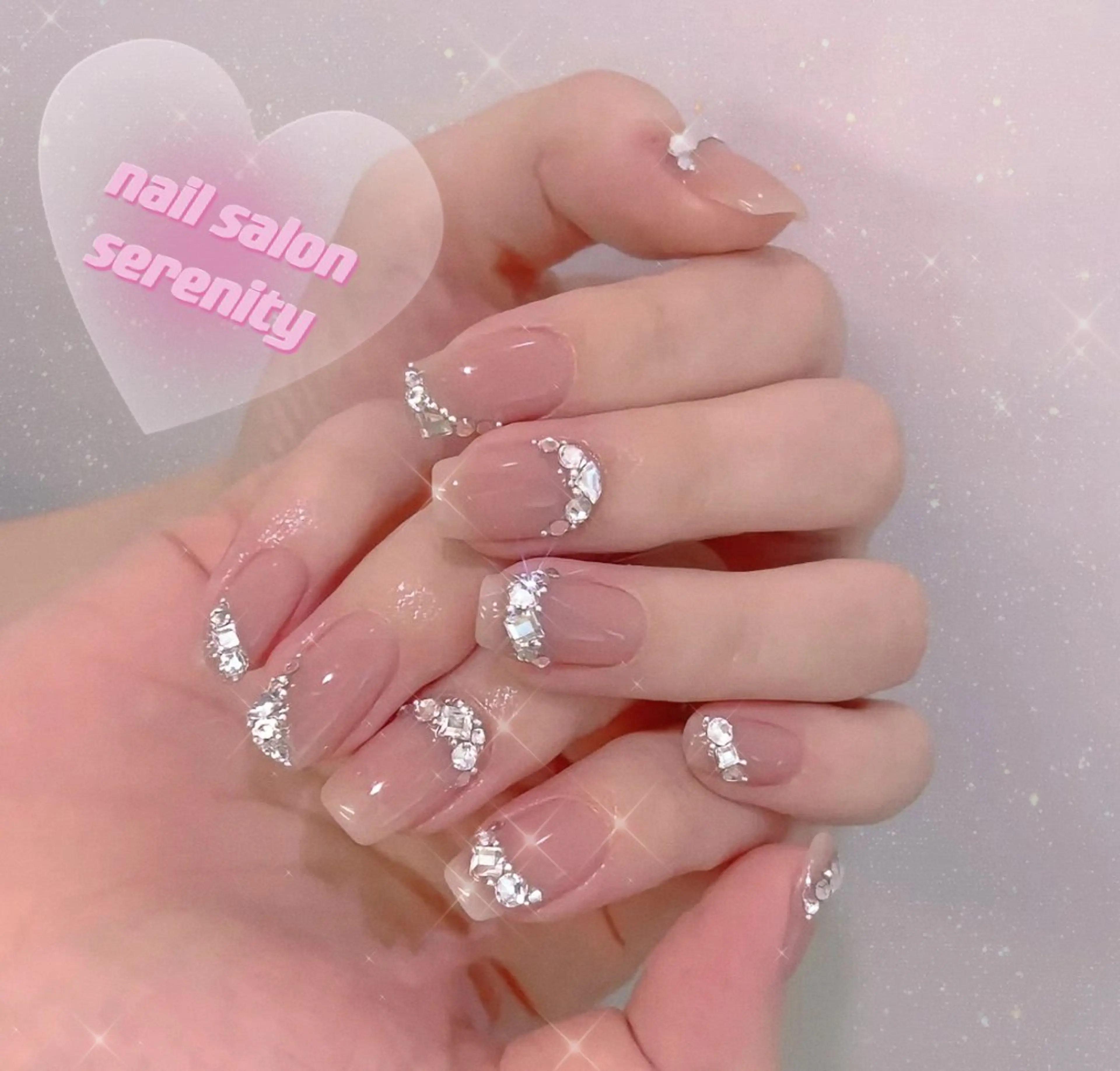 ネイル ✨Serenity ワンホンネイルのネイルデザイン