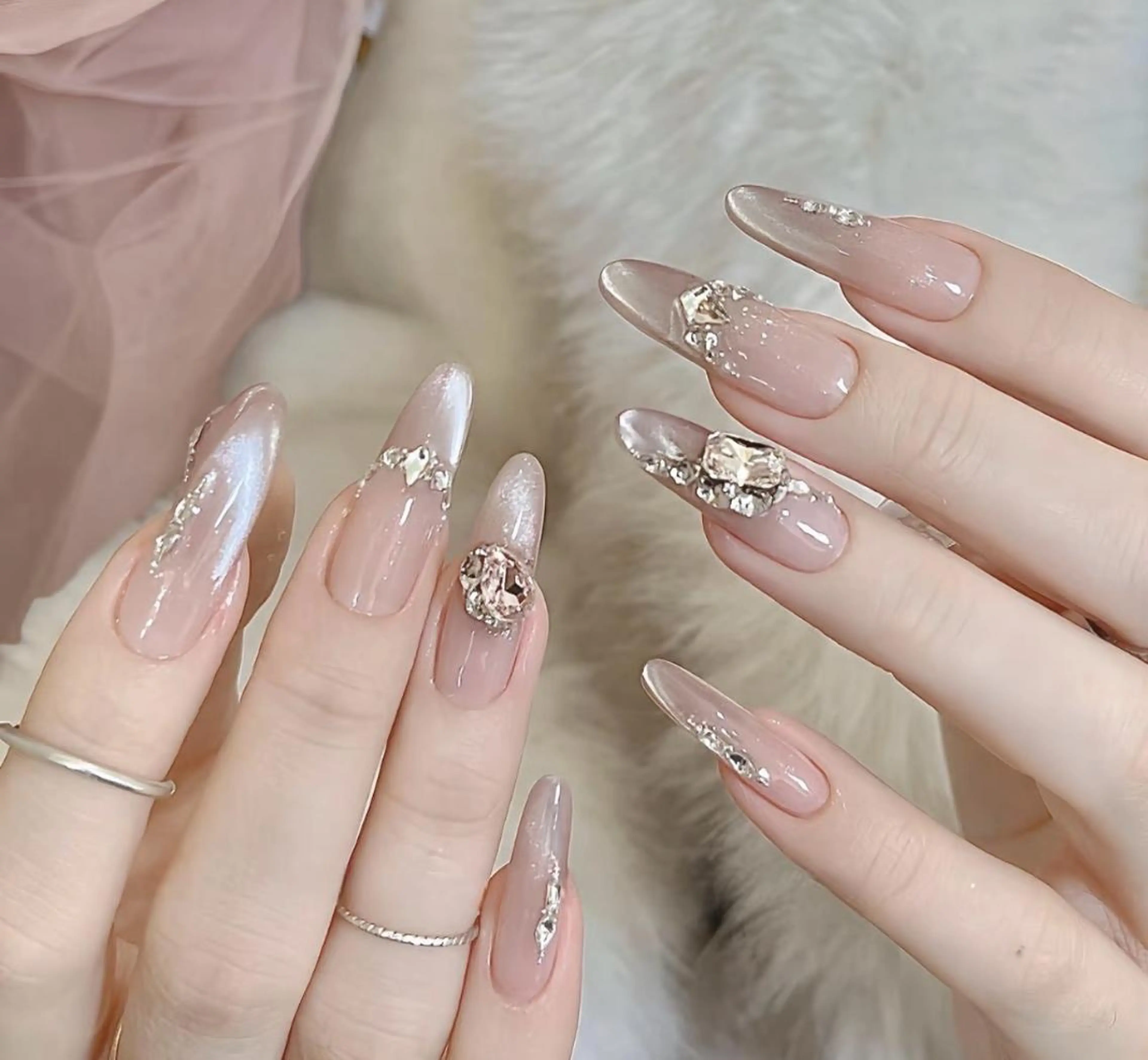 ネイル ハンドネイル ハンドケア 🍑 momo_nailのネイルデザイン