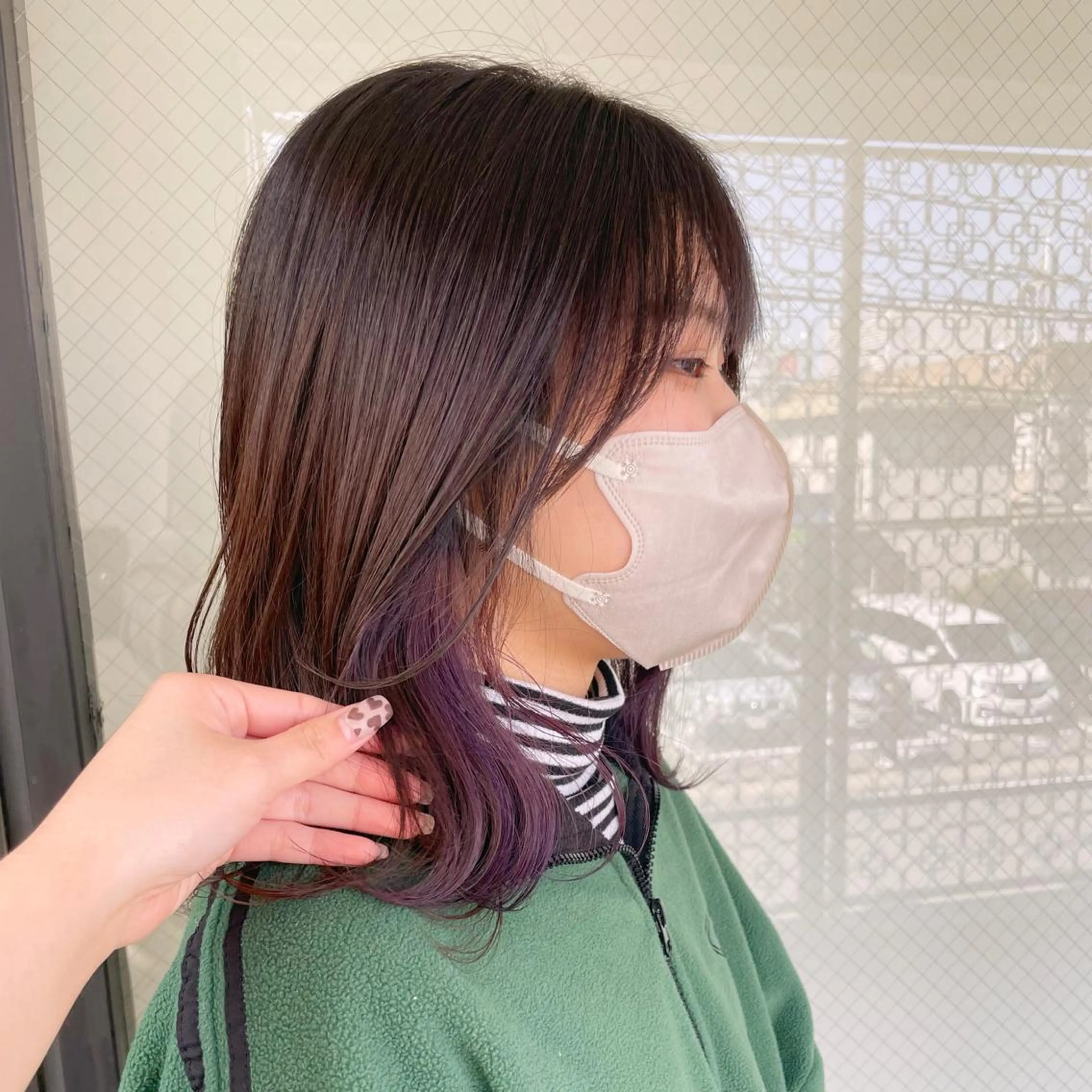 ロング カラー カット ヘアカラー トリートメント 艶髪/巻ける縮毛矯正 /髪質改善naoのヘアスタイル