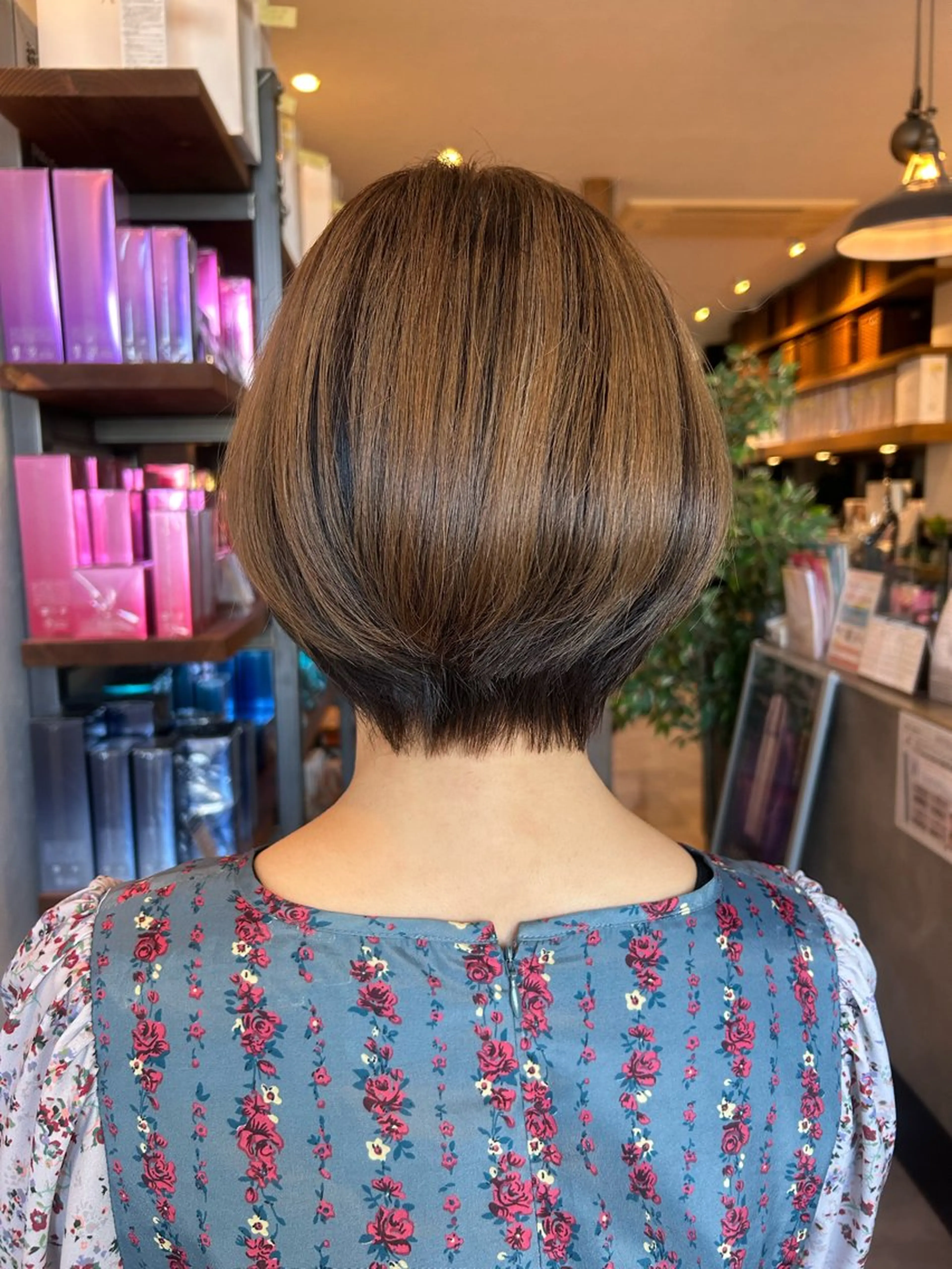 ショート カラー カット ヘアカラー トリートメント simon🩷半田 カットブリーチモデルのヘアスタイル