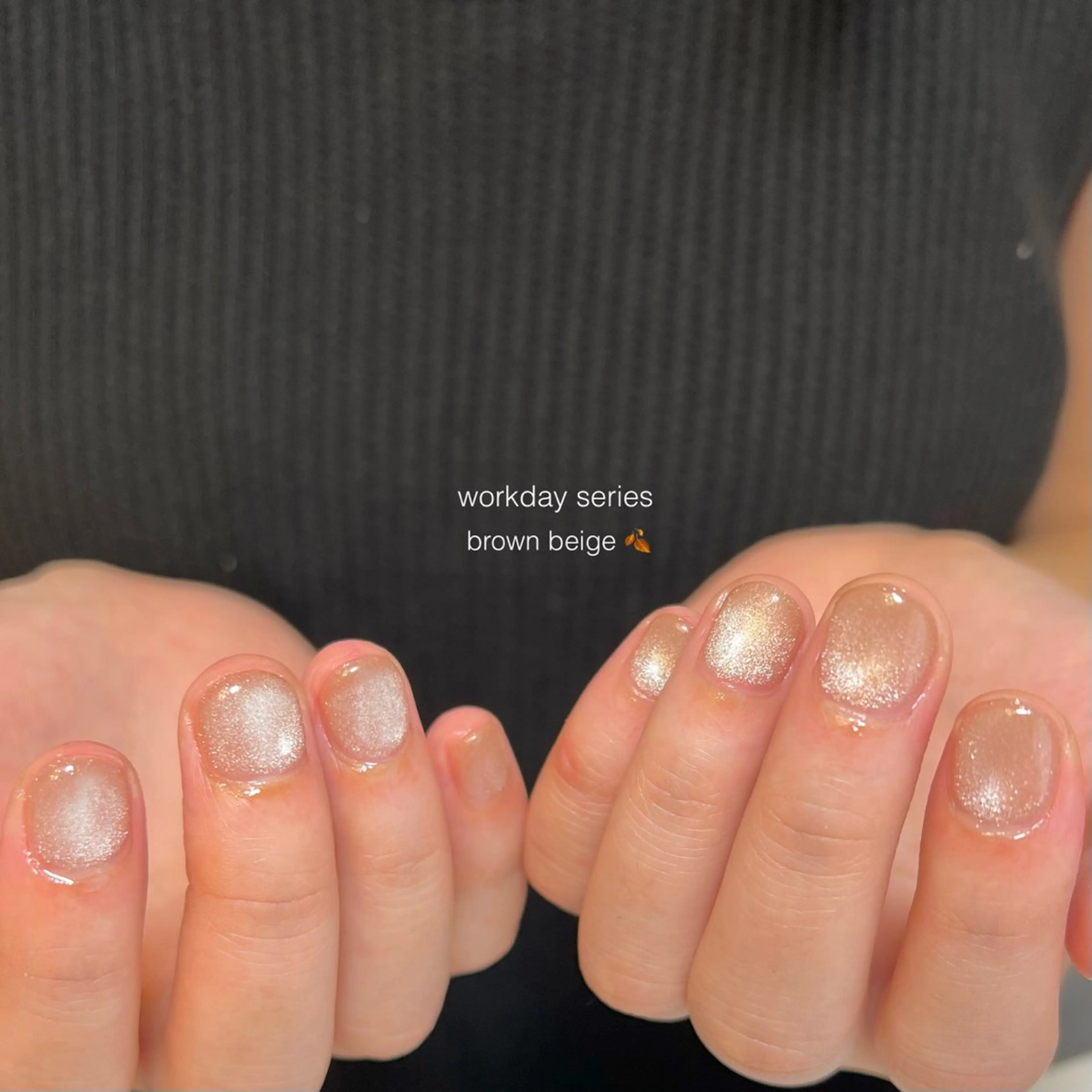 ネイル ブラウン フットネイル ジェルネイル ニュアンスネイル ハンドネイル Nail Salon&School REPLENDA所属・REPLENDA/ azusa(石井梓)のネイルデザイン