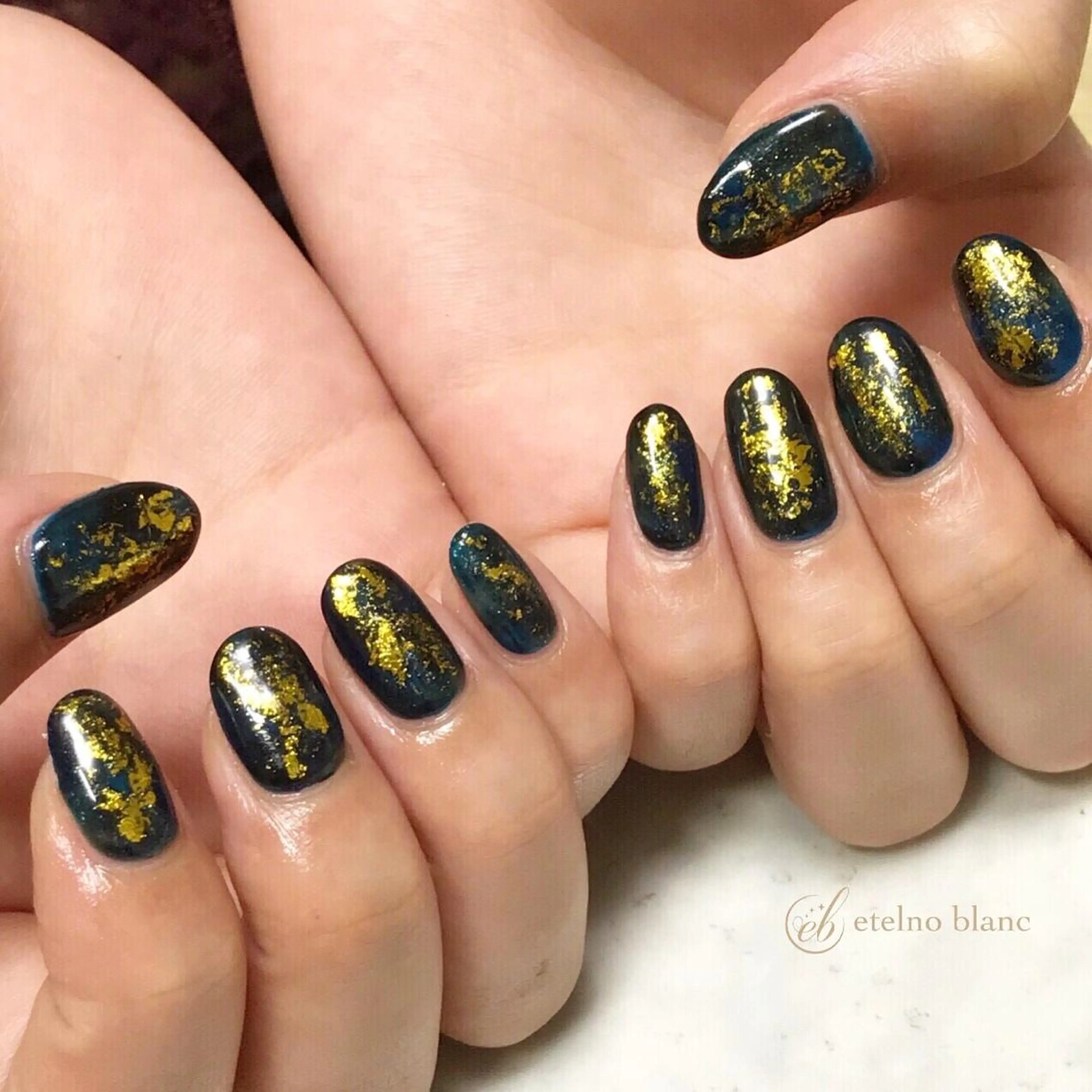 ネイル etelno blanc中目黒のネイルデザイン