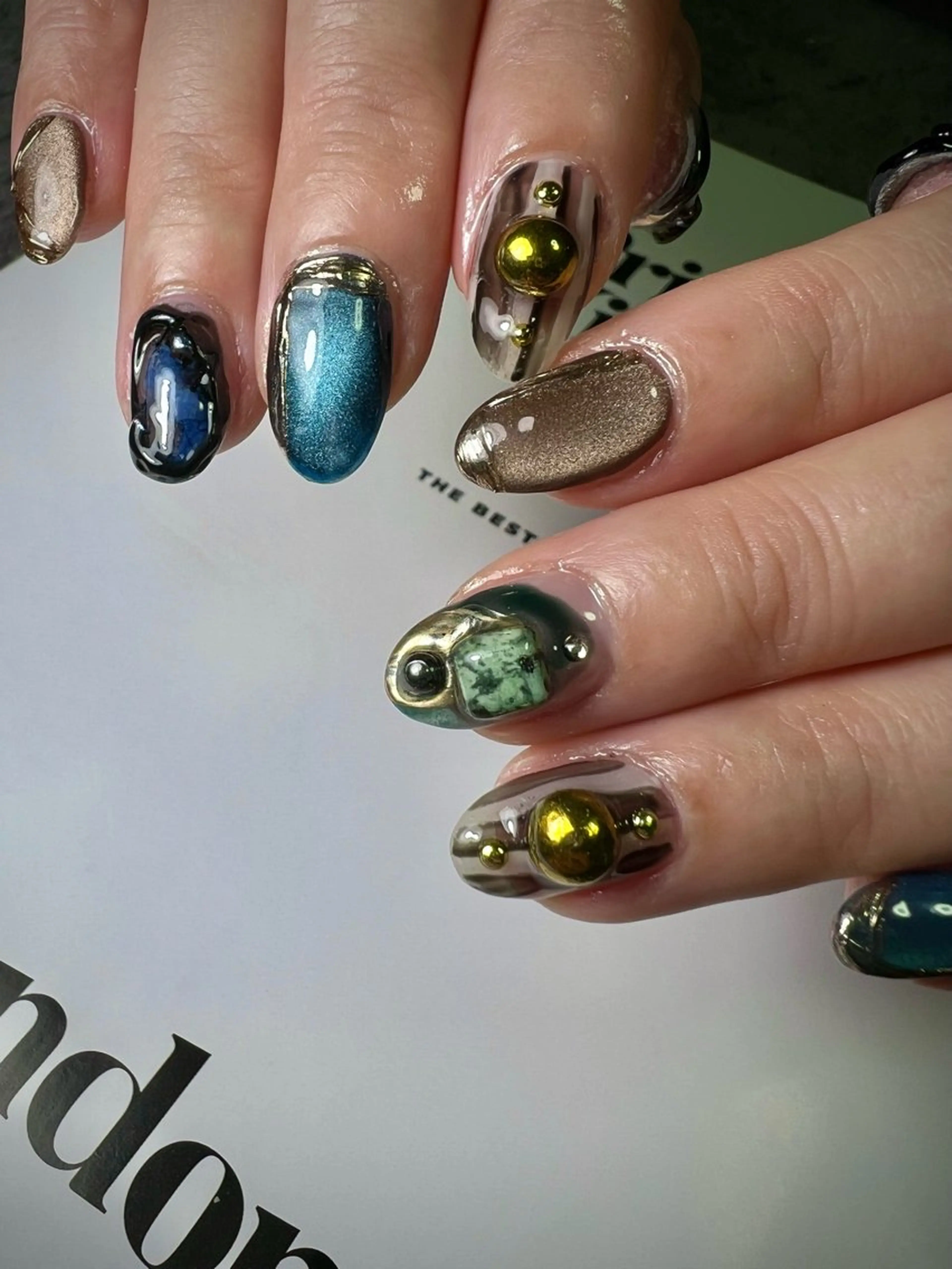 ネイル ハンドネイル μ3.nail mayuのネイルデザイン