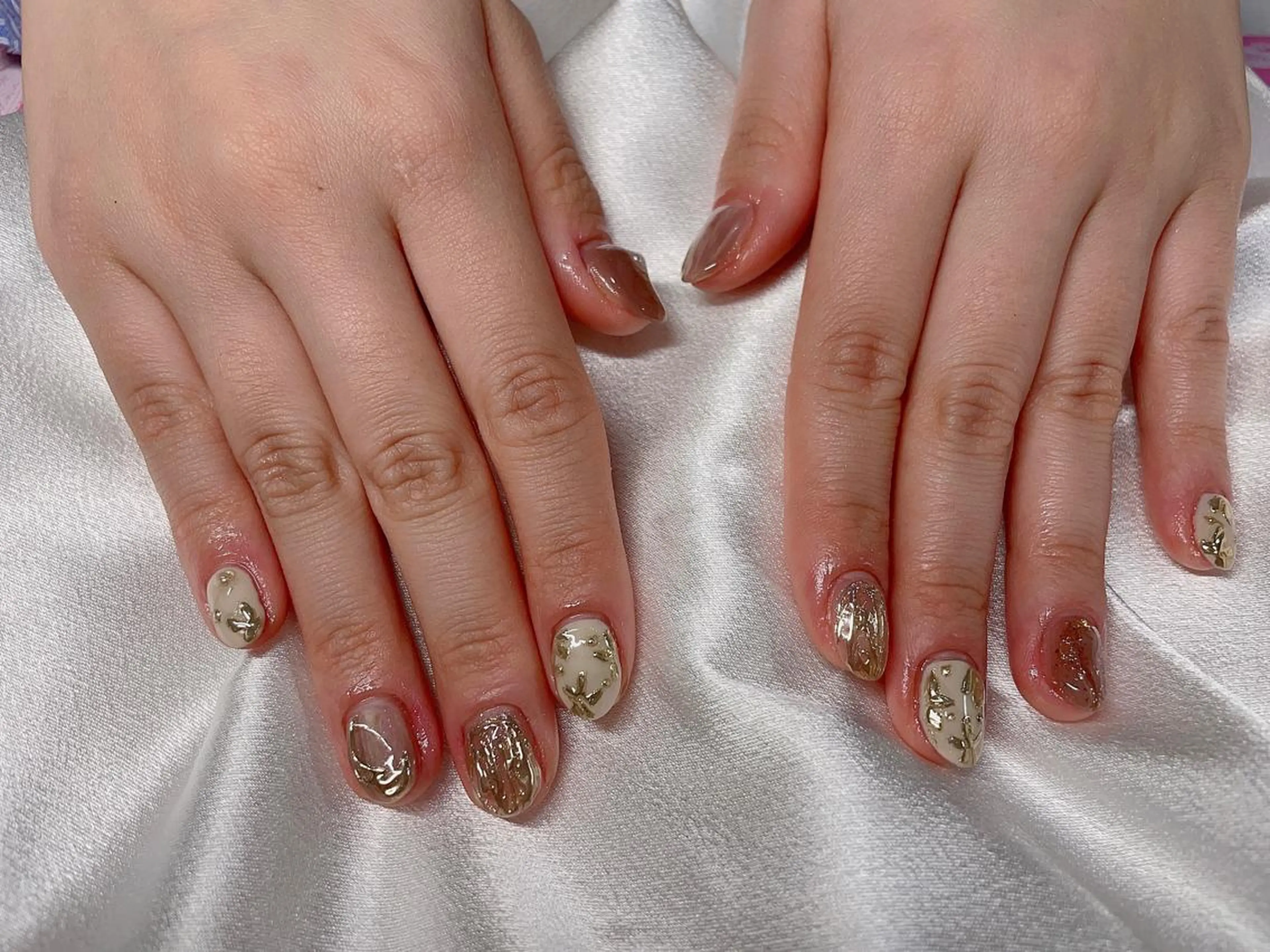 ネイル アイブロウ ハンドネイル Moana Nail 長さだし専門店のネイルデザイン
