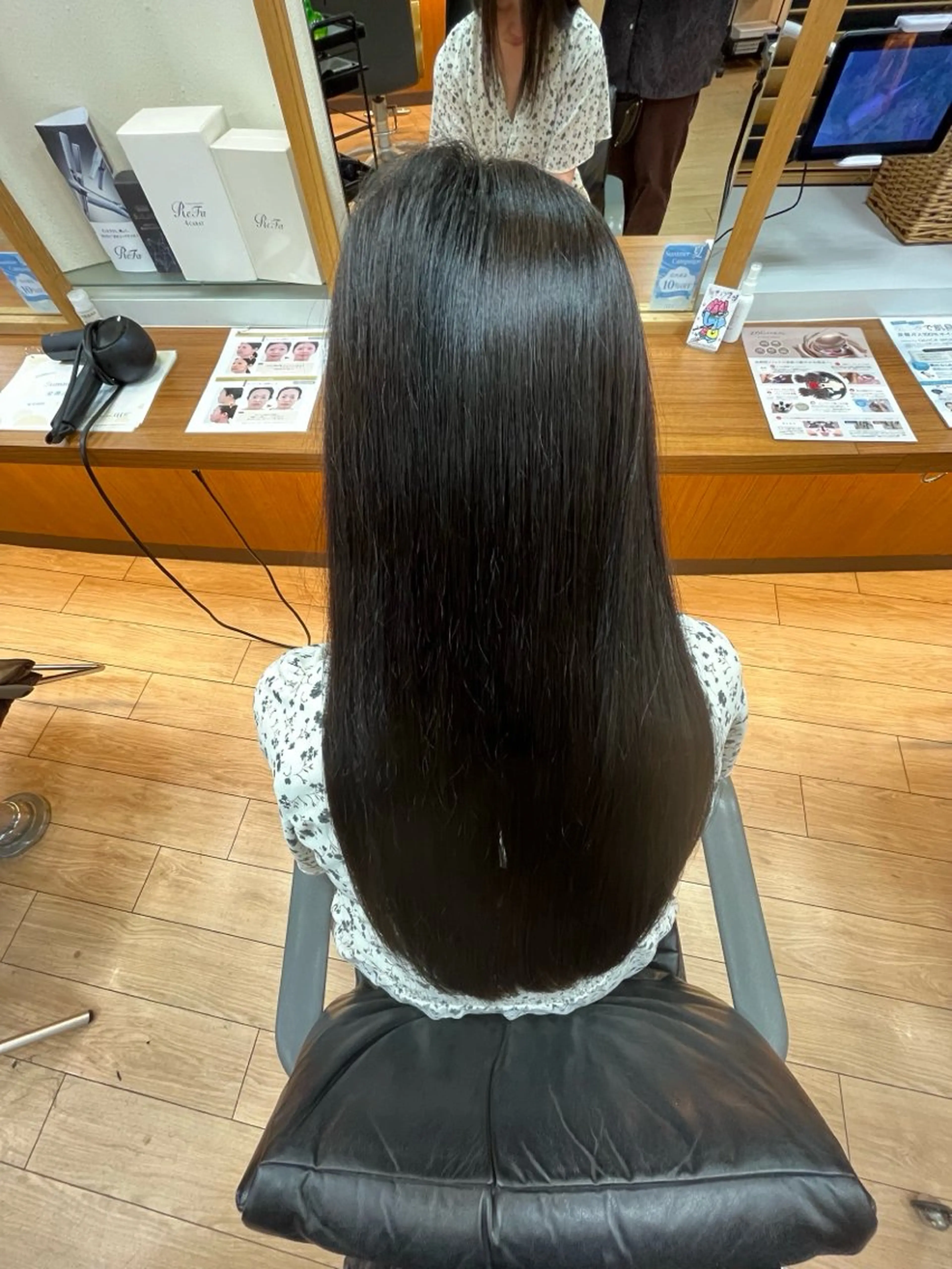 ロング カラー 縮毛矯正 ⚡️モデル募集⚡ 本田誠也⚡️のヘアスタイル