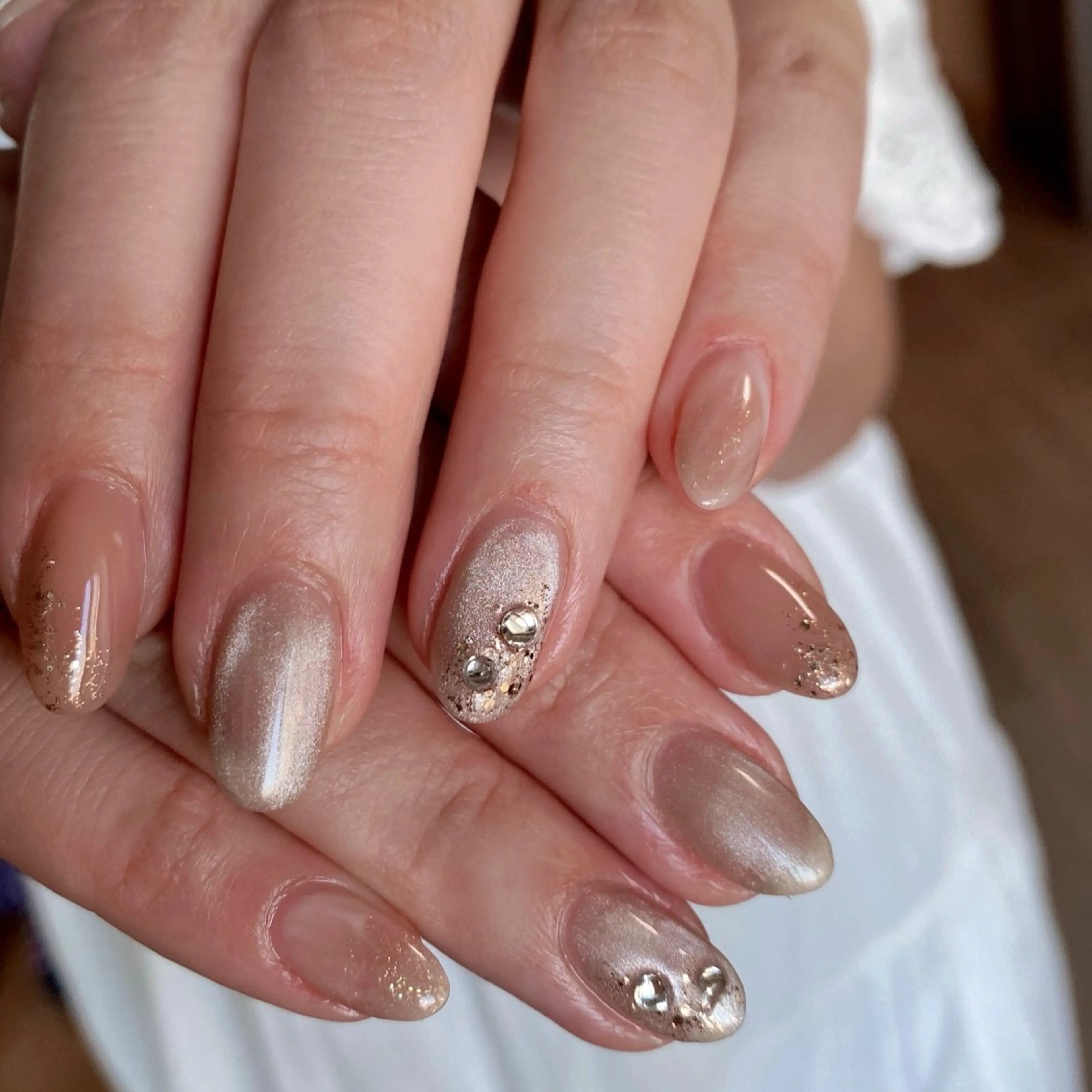 ネイル ニュアンスネイル オフィスネイル nail amuseのネイルデザイン