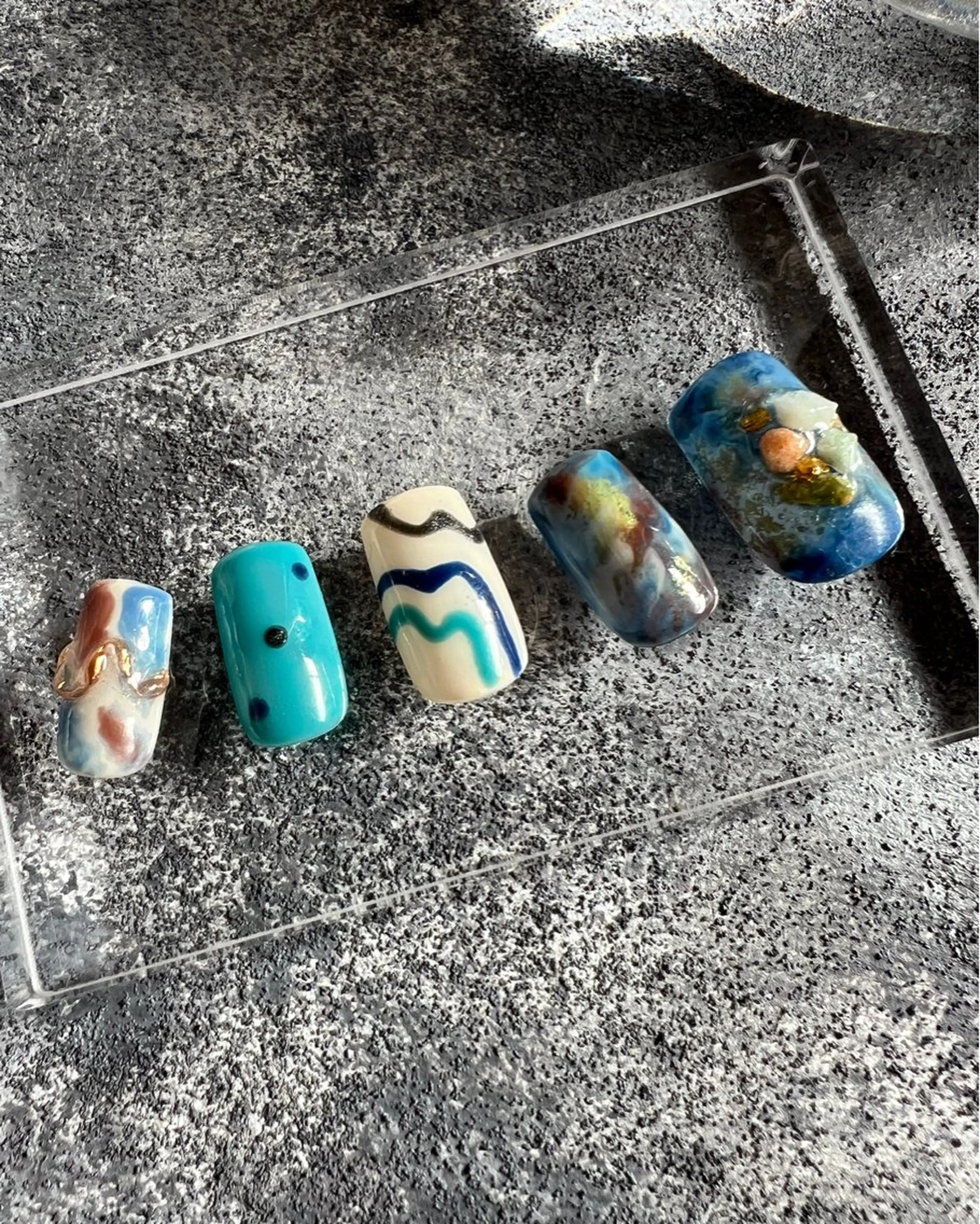 ネイル ハンドネイル Aura nailのネイルデザイン