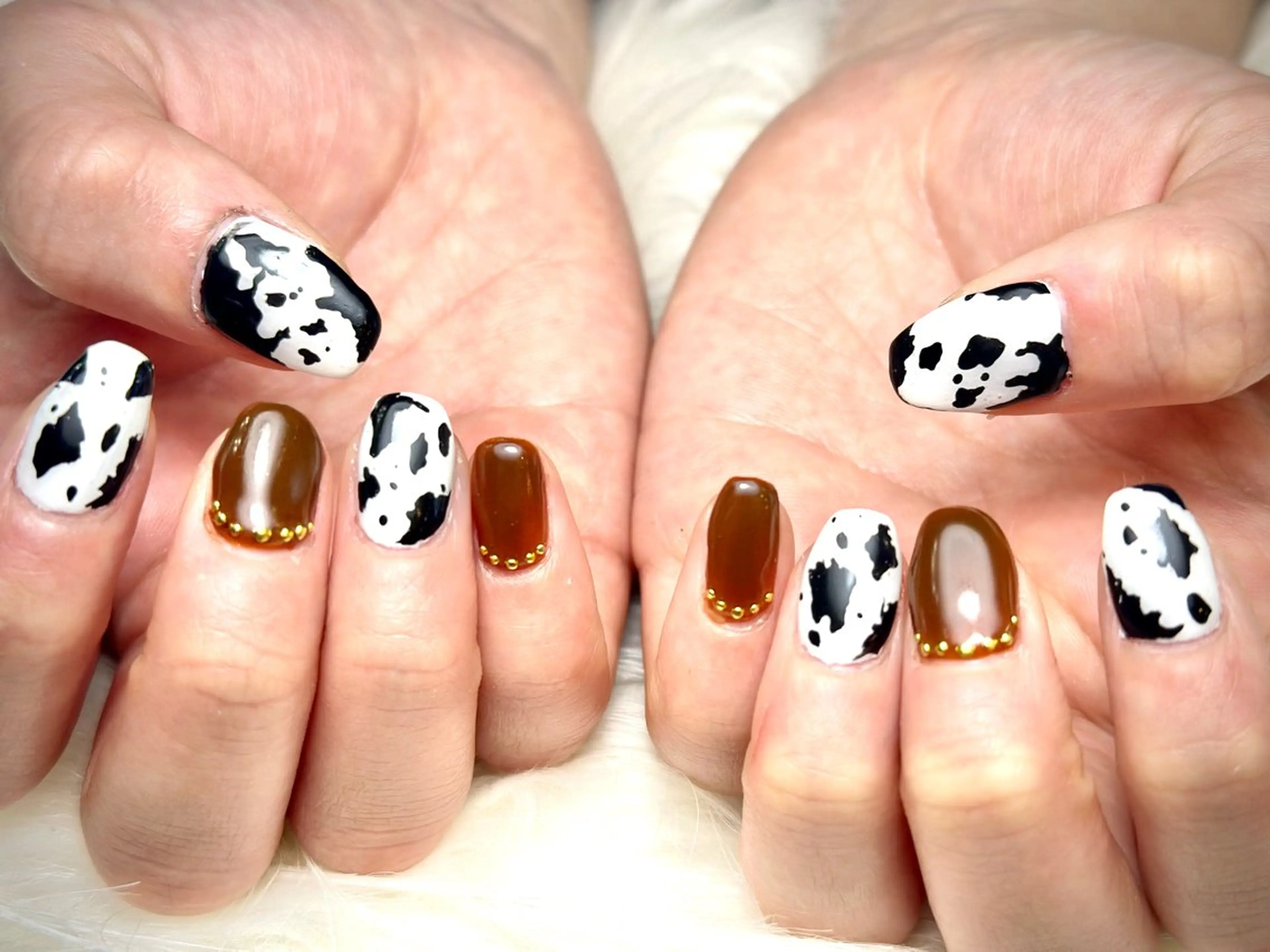 ネイル La vie mi nailニュアンスのネイルデザイン
