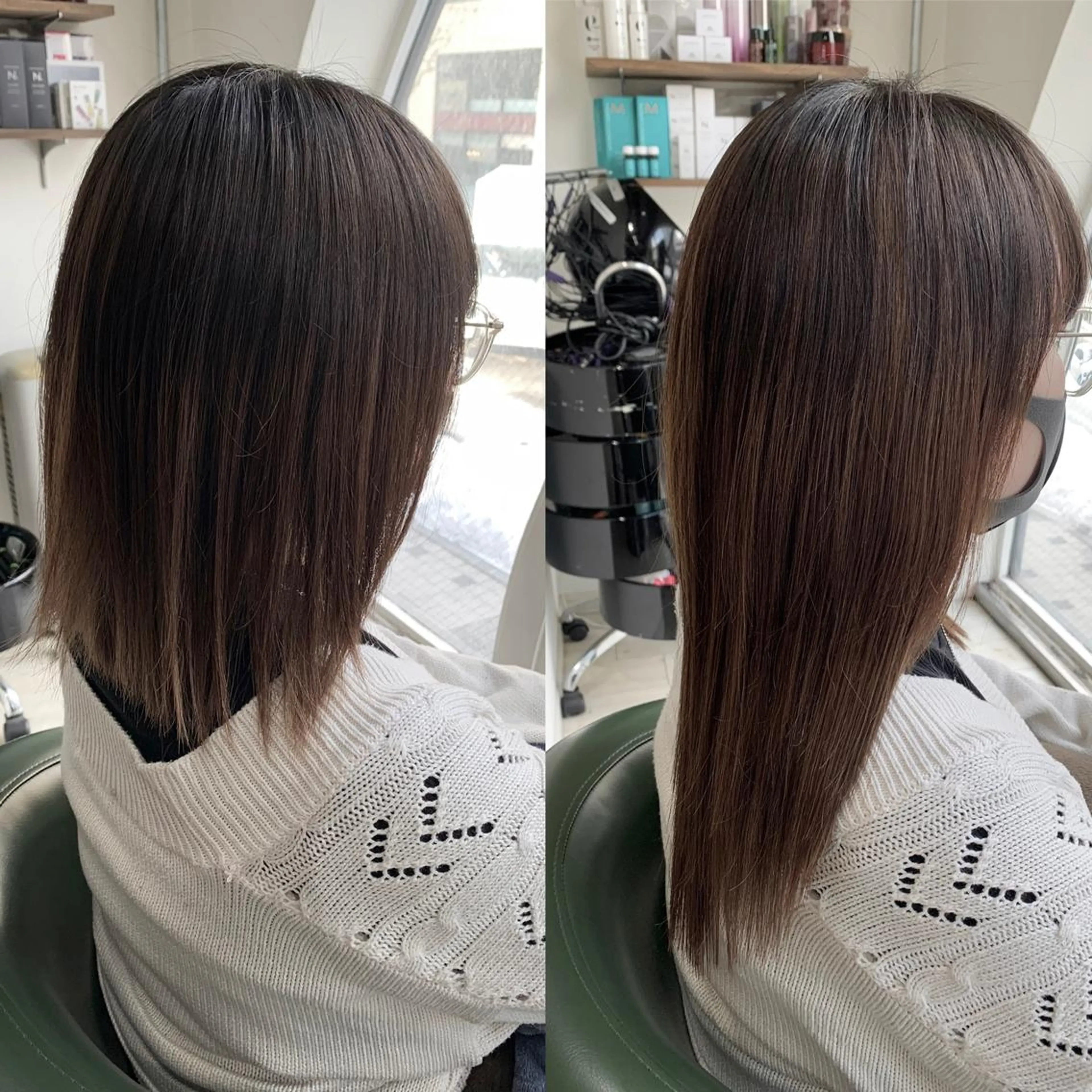 ミディアム シールエクステ エクステ Orque 伊藤丈晴のヘアスタイル