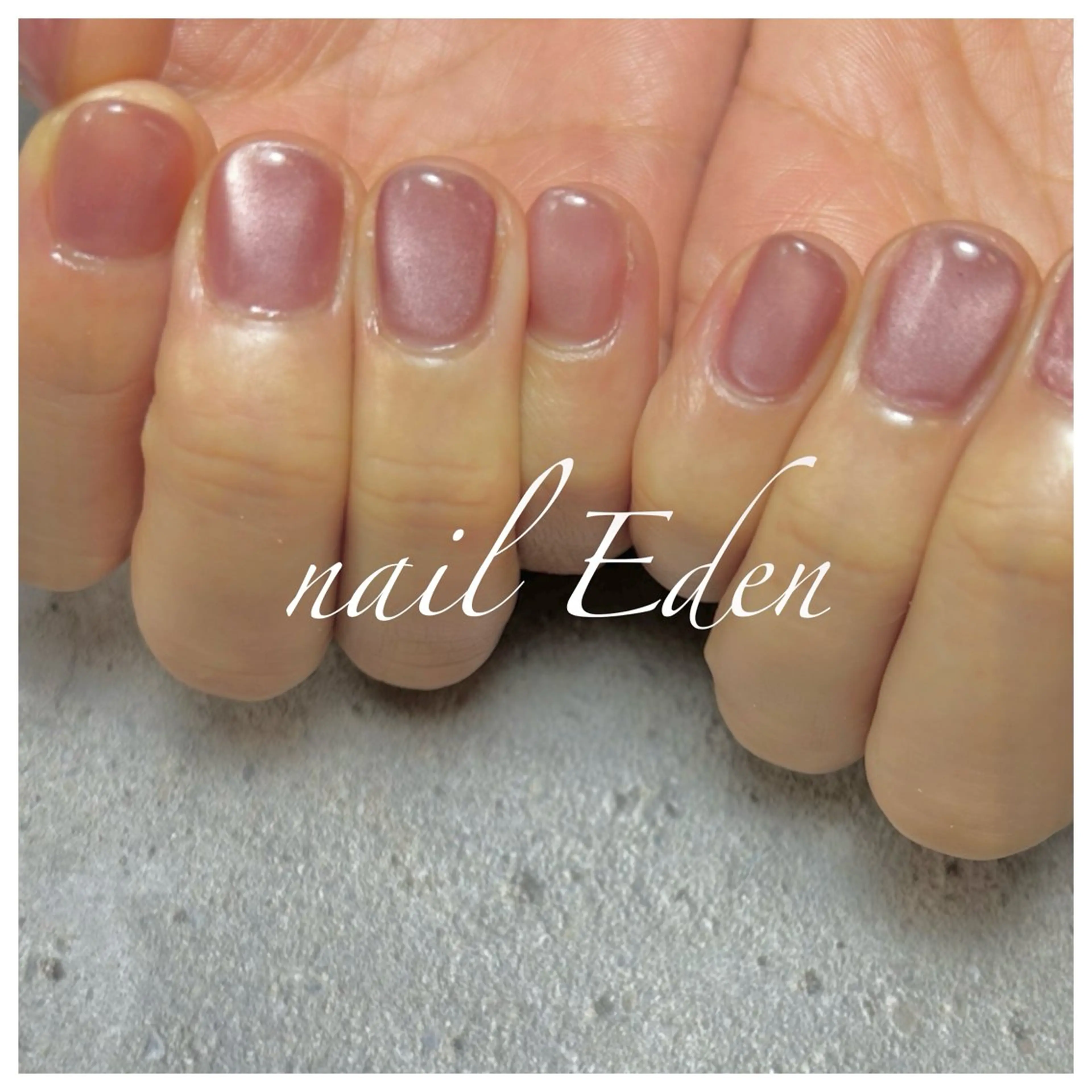 ネイル マグネットネイル ハンドネイル ハンドケア Eden　private nail saron所属・Eden ♾️のネイルデザイン
