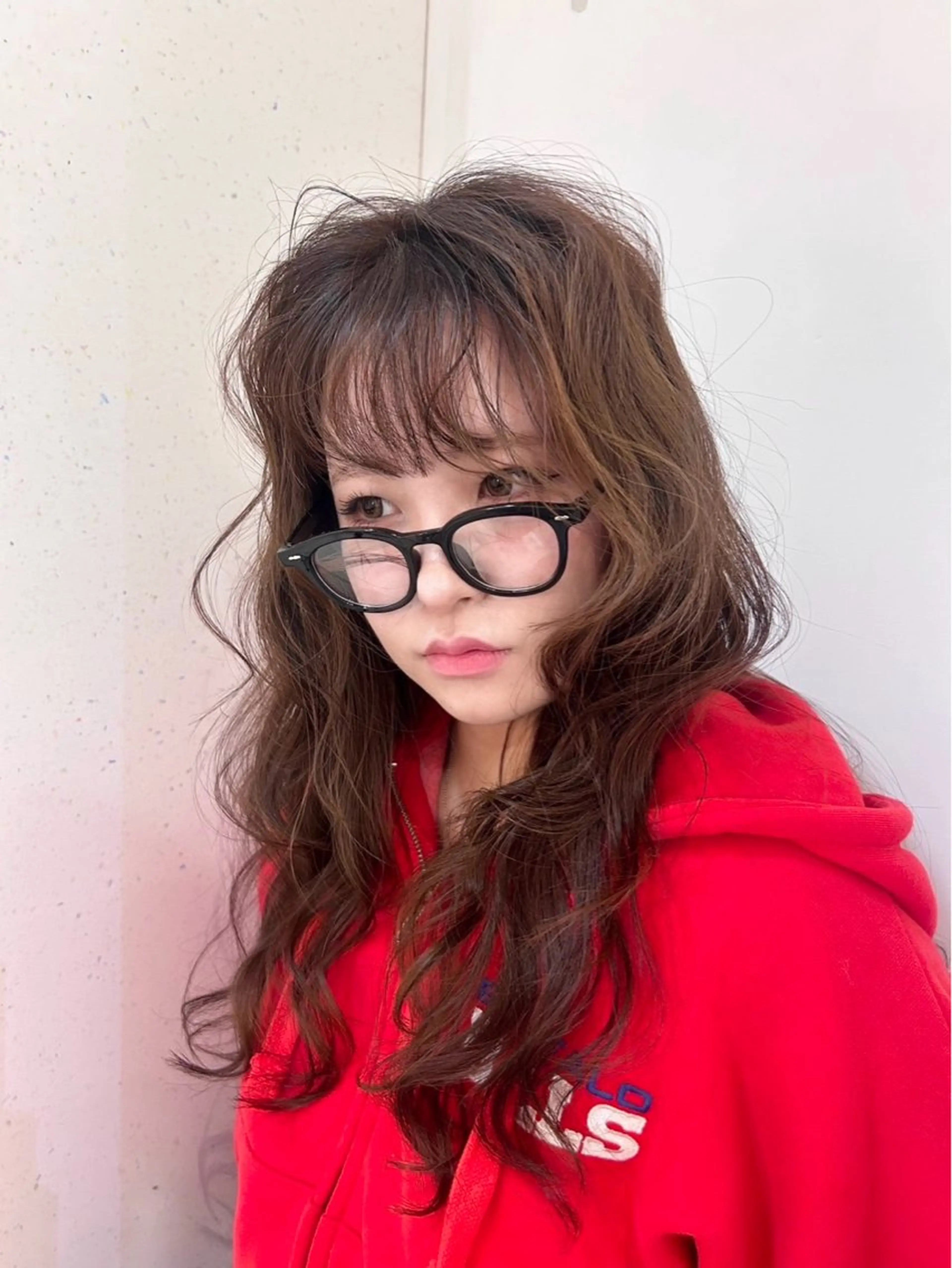 ロング カラー ヘアアレンジ 🐩🎀ness / ルリ🔮🍓のヘアスタイル