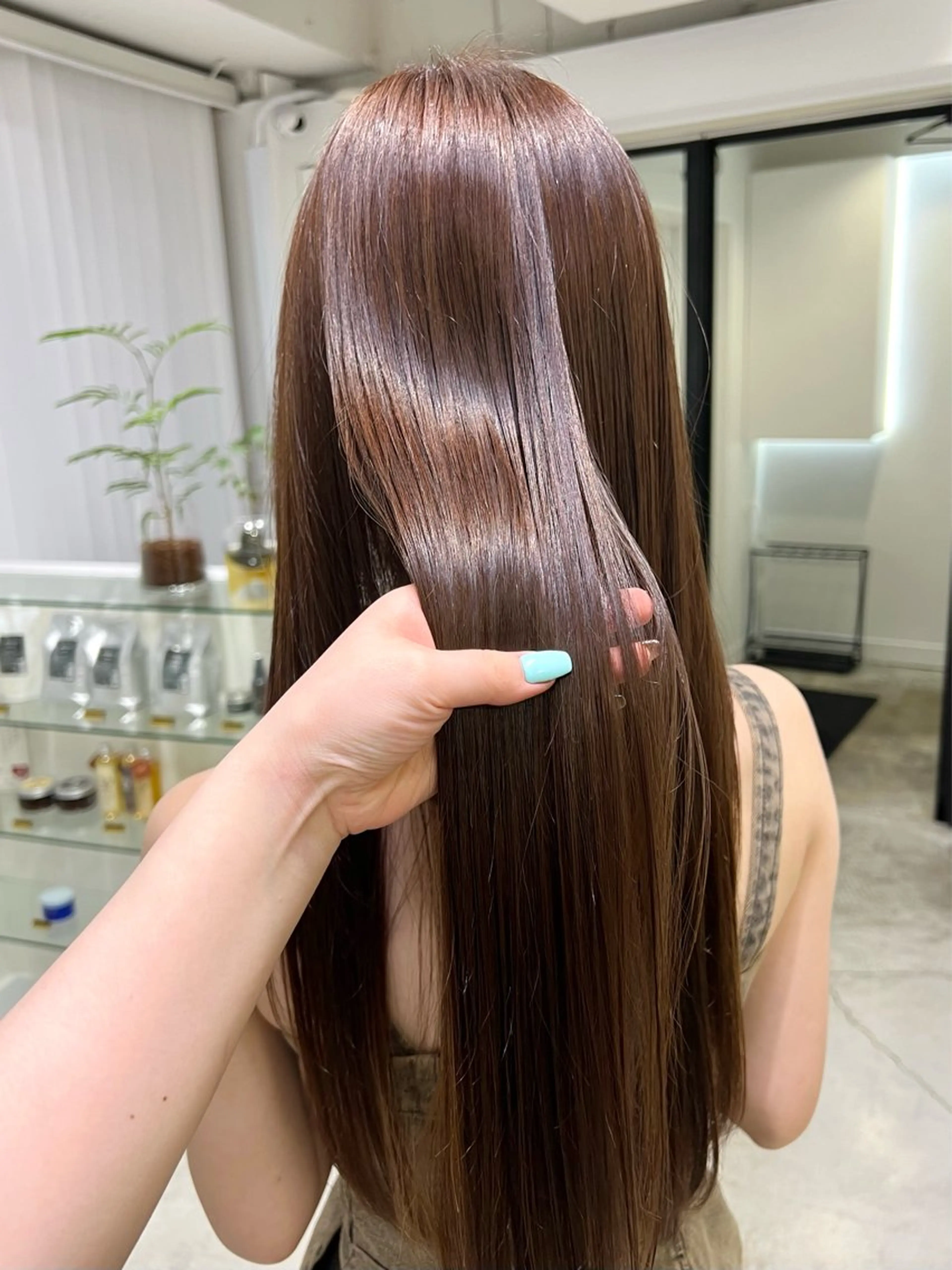 ロング カラー ヘアカラー 透明感カラー/ RIKO🌺🥥のヘアスタイル