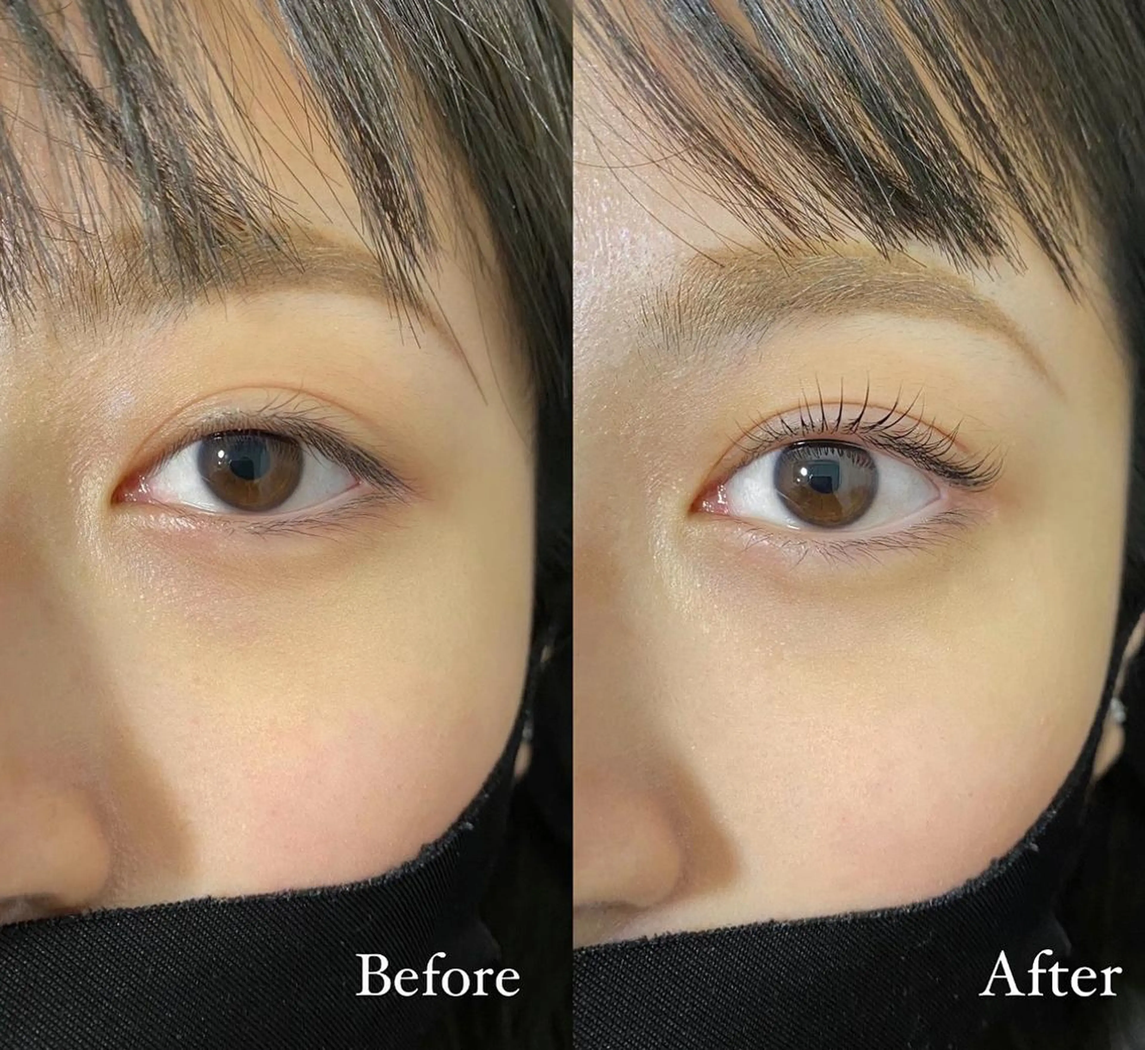 マツエク・マツパ パリジェンヌラッシュリフト マツパ GOTODAY  SHAiR SALON 渋谷Amiu店所属・eyelist rie.のマツエク・マツパデザイン