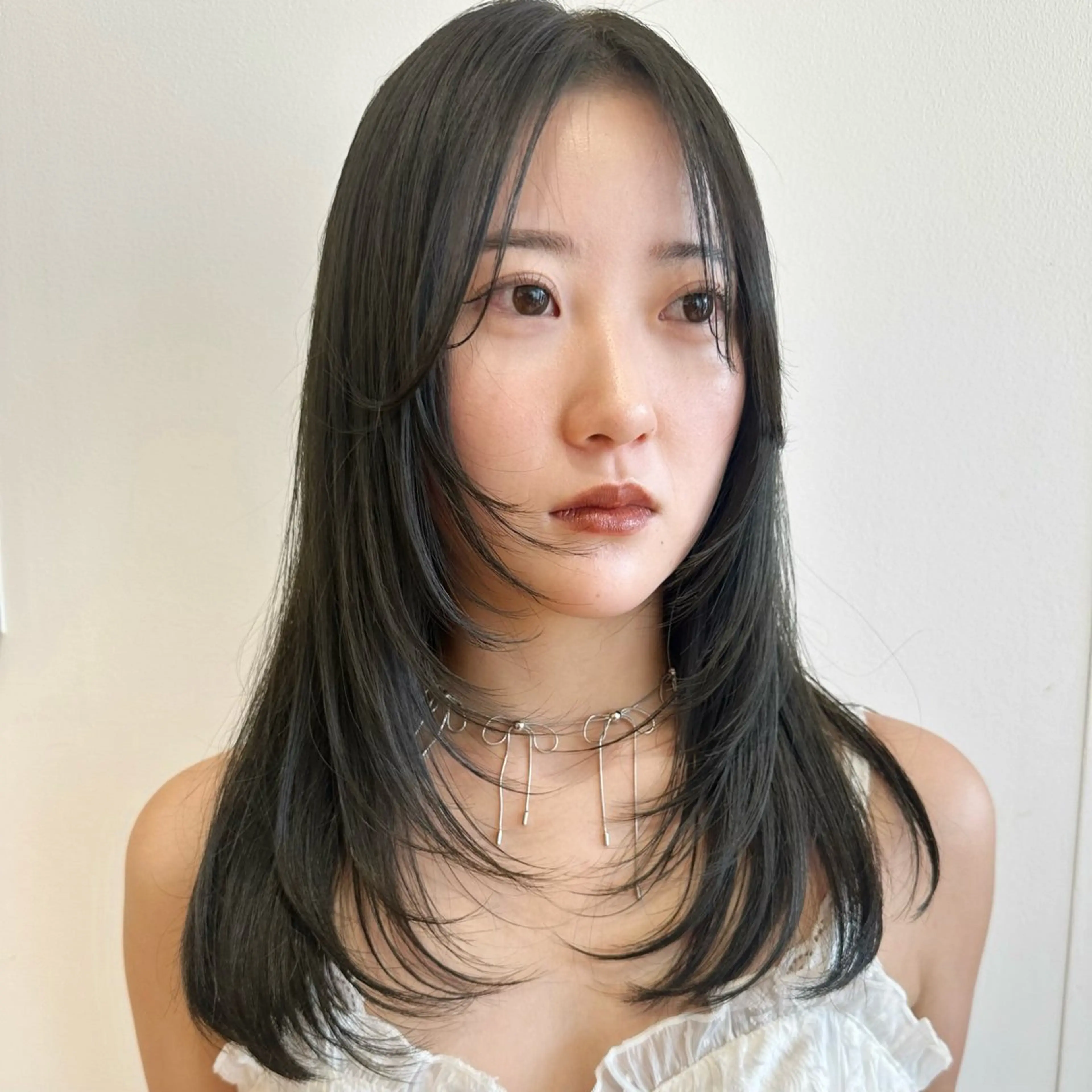 セミロング カラー アヤカ foto 武蔵小杉のヘアスタイル