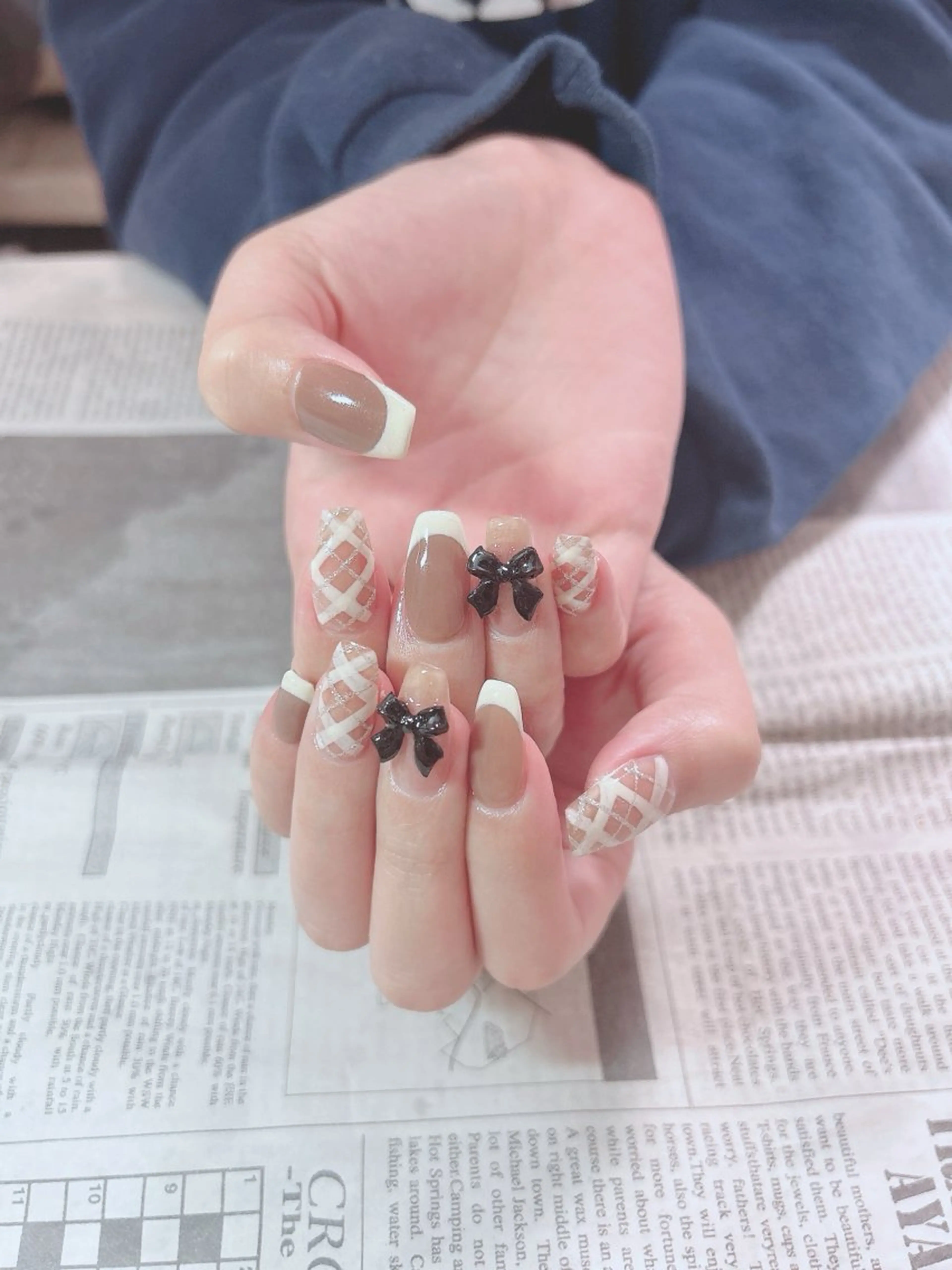 ネイル ハンドネイル ハンドケア 森山 舞のネイルデザイン