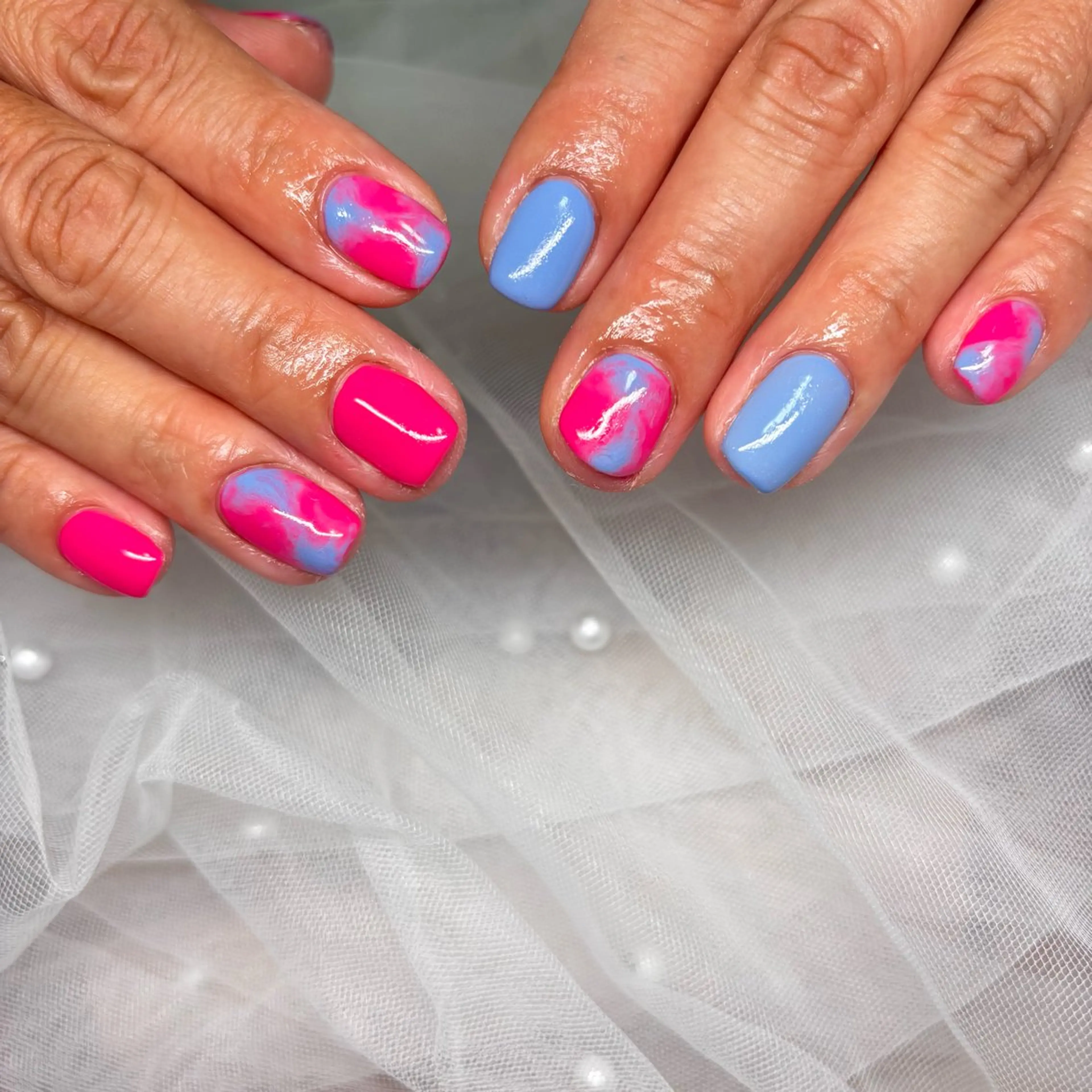 ネイル ハンドネイル RE💟N.NAIL ラテン系お姉さんのネイルデザイン